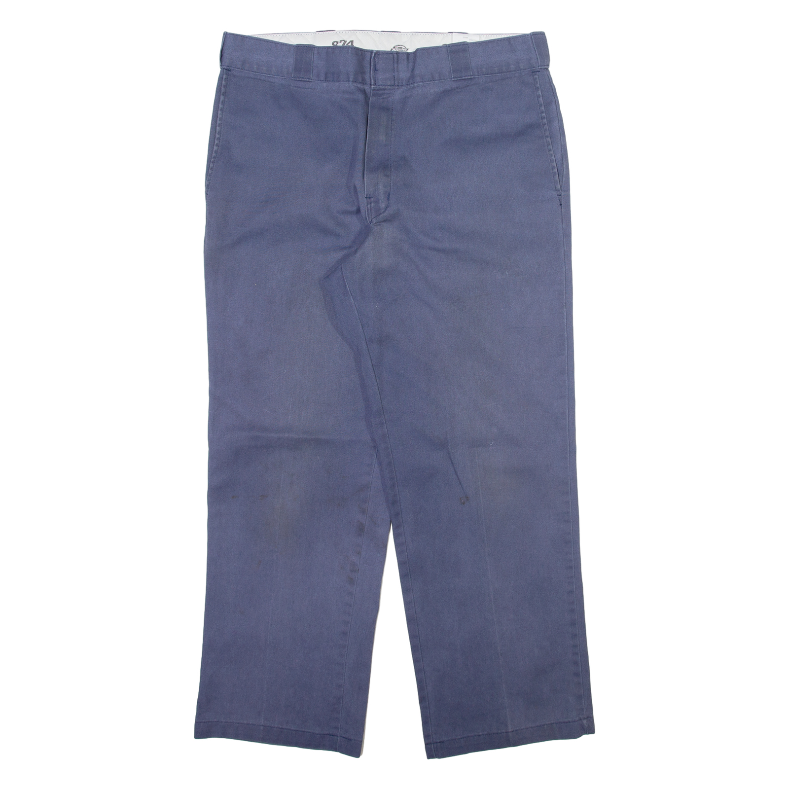 DICKIES 874 Workwear Mens Trousers Blue Regular Straight W34 L27 Refurbished - N/A refurbished available on Cerqular