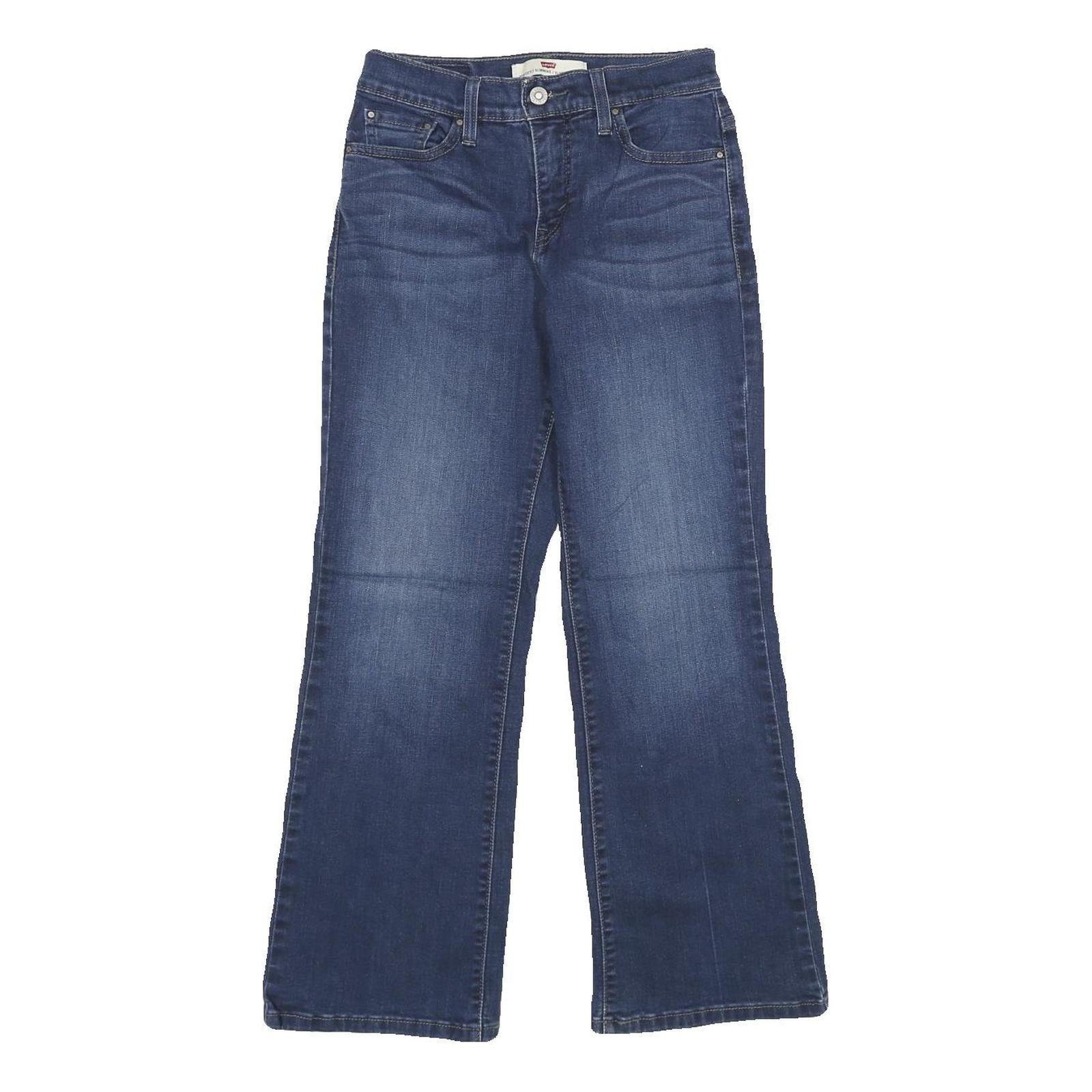 LEVI'S 512 Bootcut Womens Jeans Blue Cotton Blend Slim Denim W24 L27 Stylish Refurbished - N/A refurbished available on Cerqular