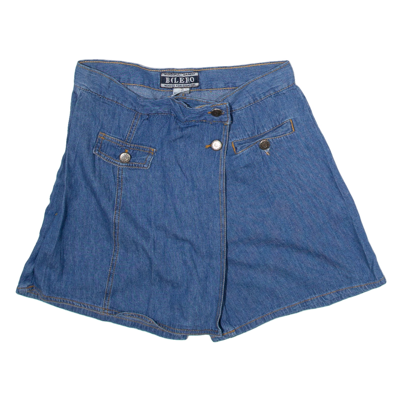 BOLERO Womens Casual Shorts Blue M W28 Refurbished - N/A refurbished available on Cerqular