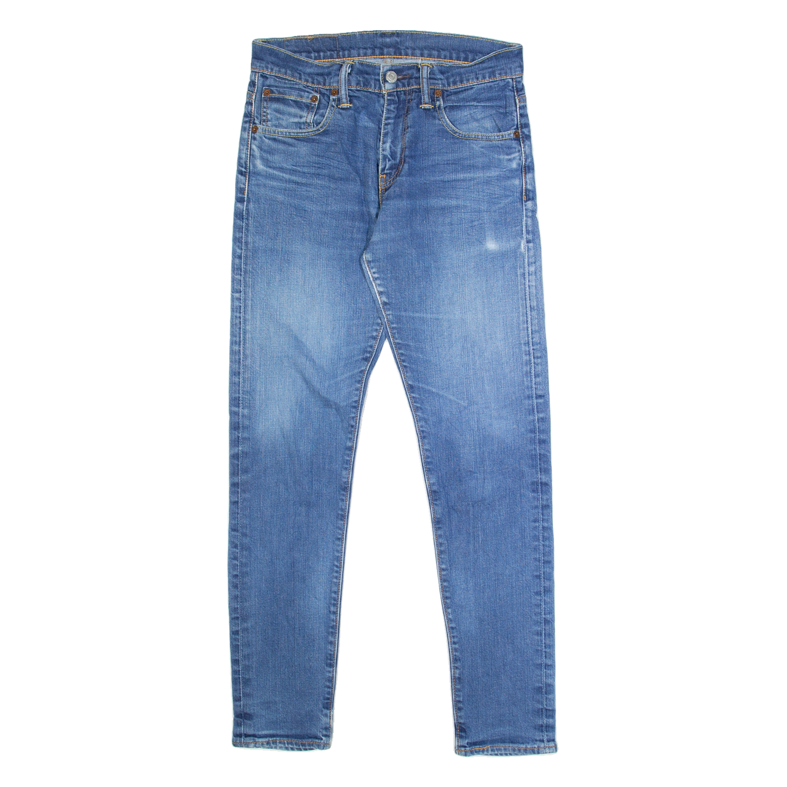 LEVI'S 520 Mens Jeans Blue Regular Tapered Stone Wash W28 L32 Refurbished - N/A refurbished available on Cerqular