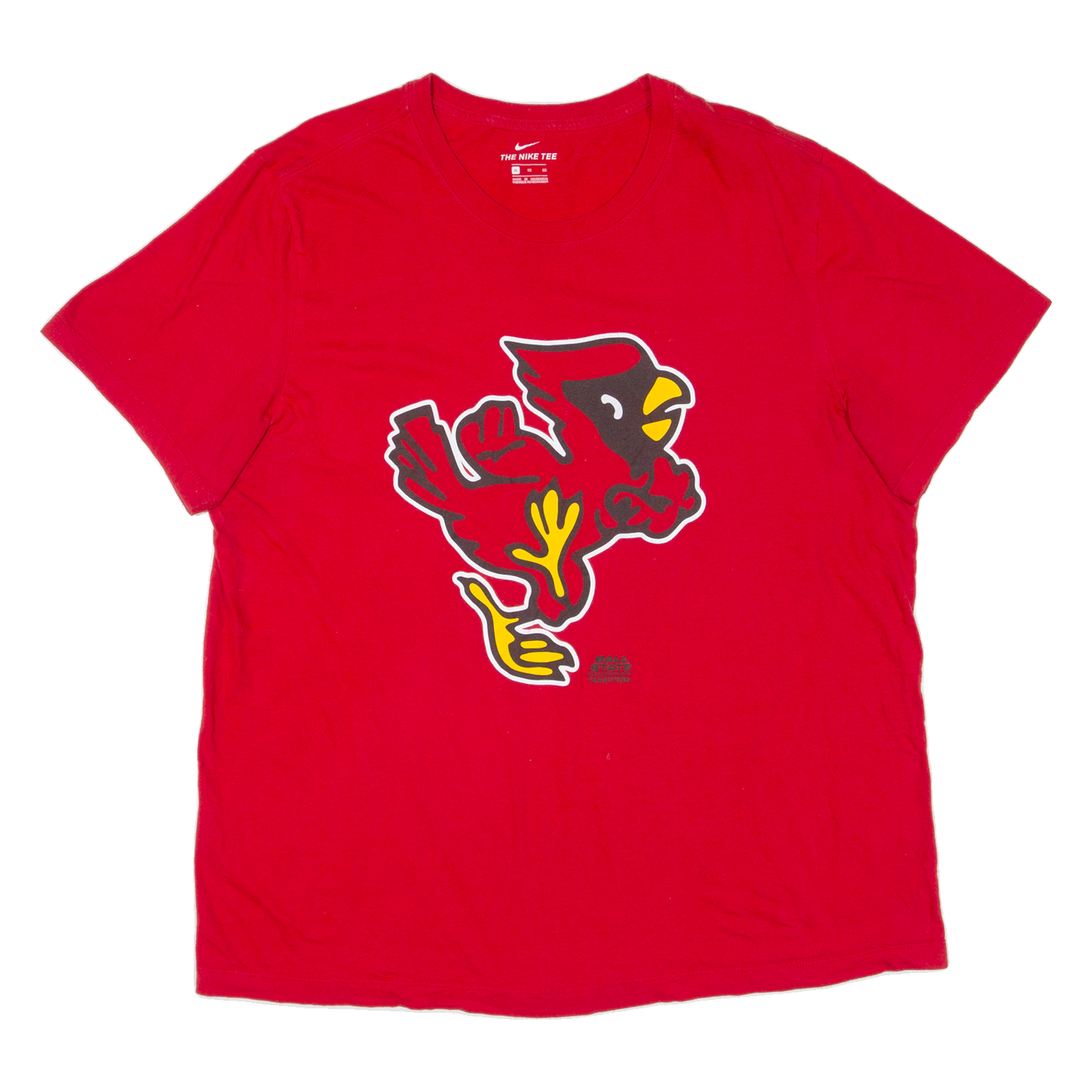 NIKE Ball State Tradition Womens T-Shirt Red USA XL Refurbished - N/A refurbished available on Cerqular