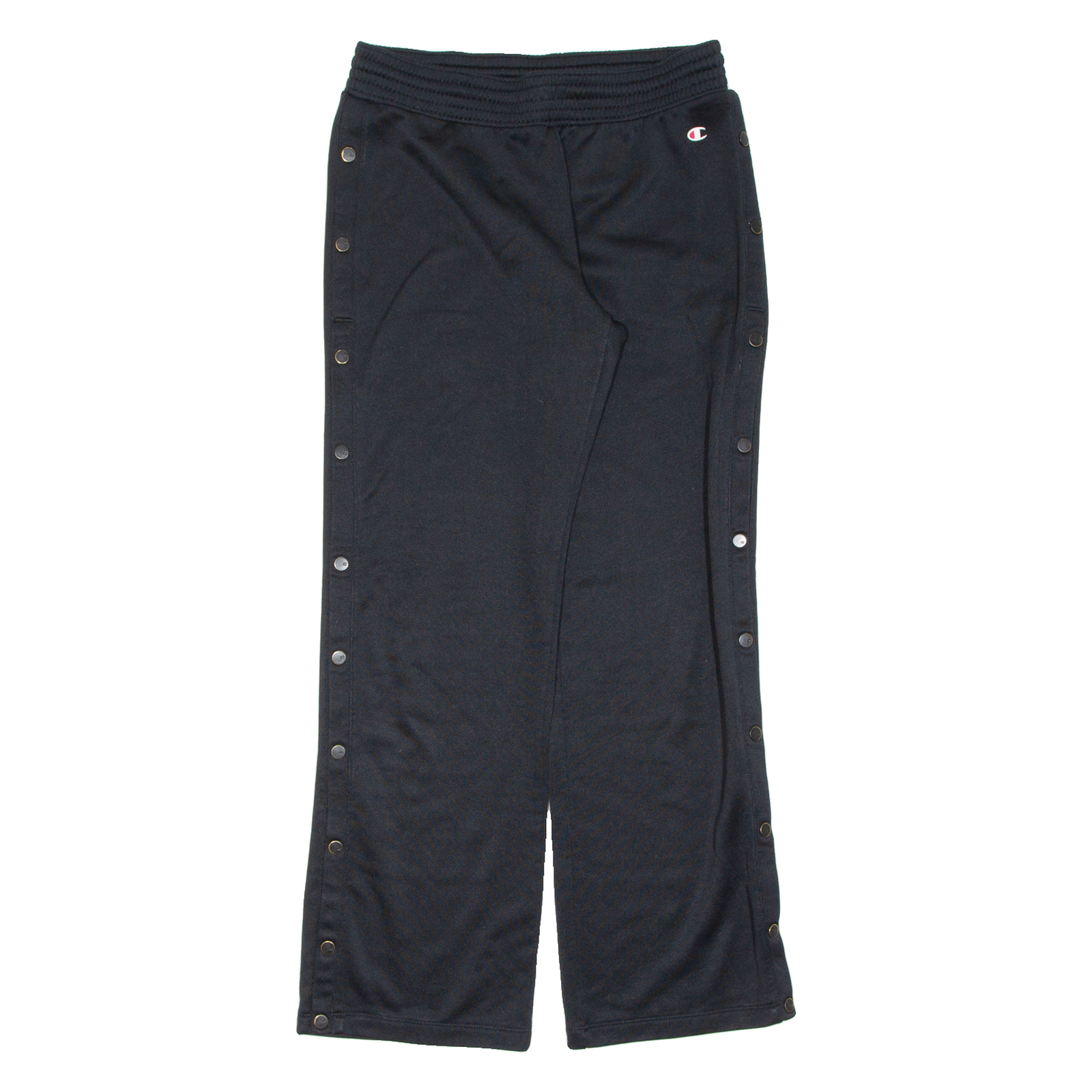 CHAMPION Womens Track Pants Black Wide-Leg M W28 L30 Refurbished - N/A refurbished available on Cerqular