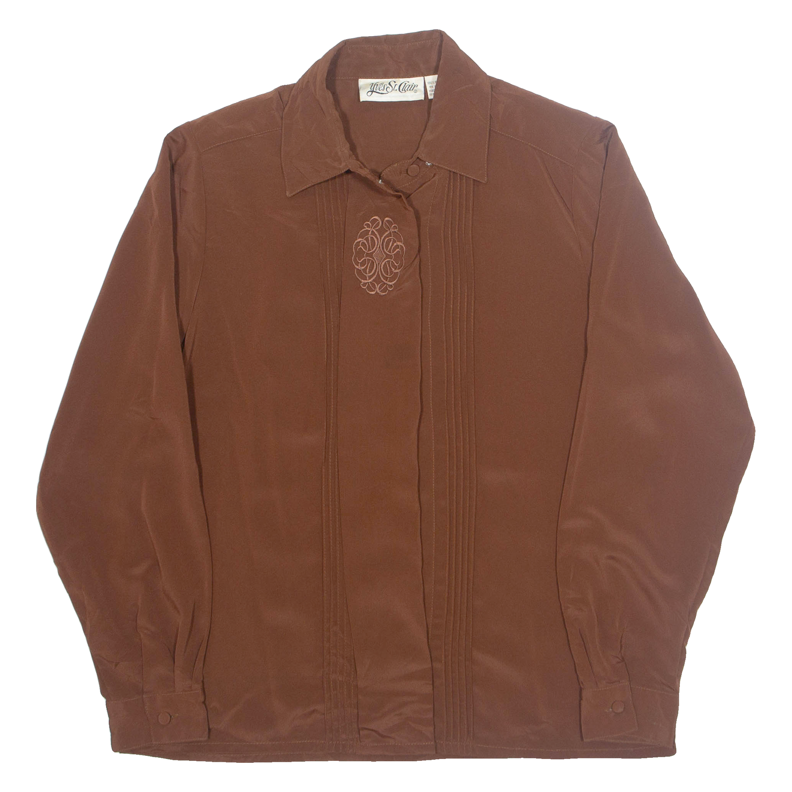 Buy Womens Shirt Brown Collared Long Sleeve S Refurbished - $16.89 Womens Shirt Brown Collared Long Sleeve S Refurbished - N/A refurbished available on Cerqular
