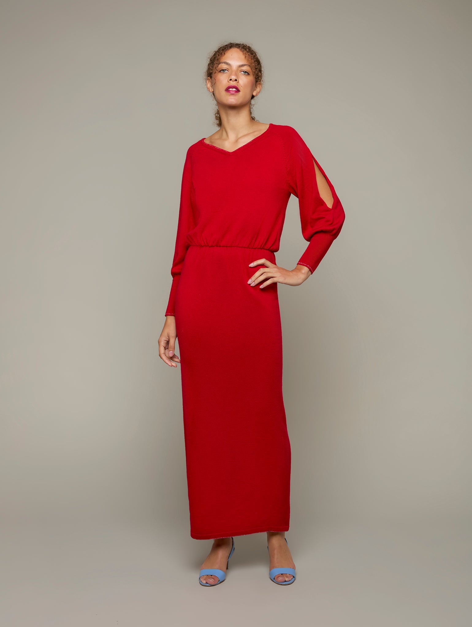 Buy KYLE | Merino Knit Maxi Dress | Size: XS Refurbished - $541.03 KYLE | Merino Knit Maxi Dress | Size: XS Refurbished - N/A refurbished available on Cerqular