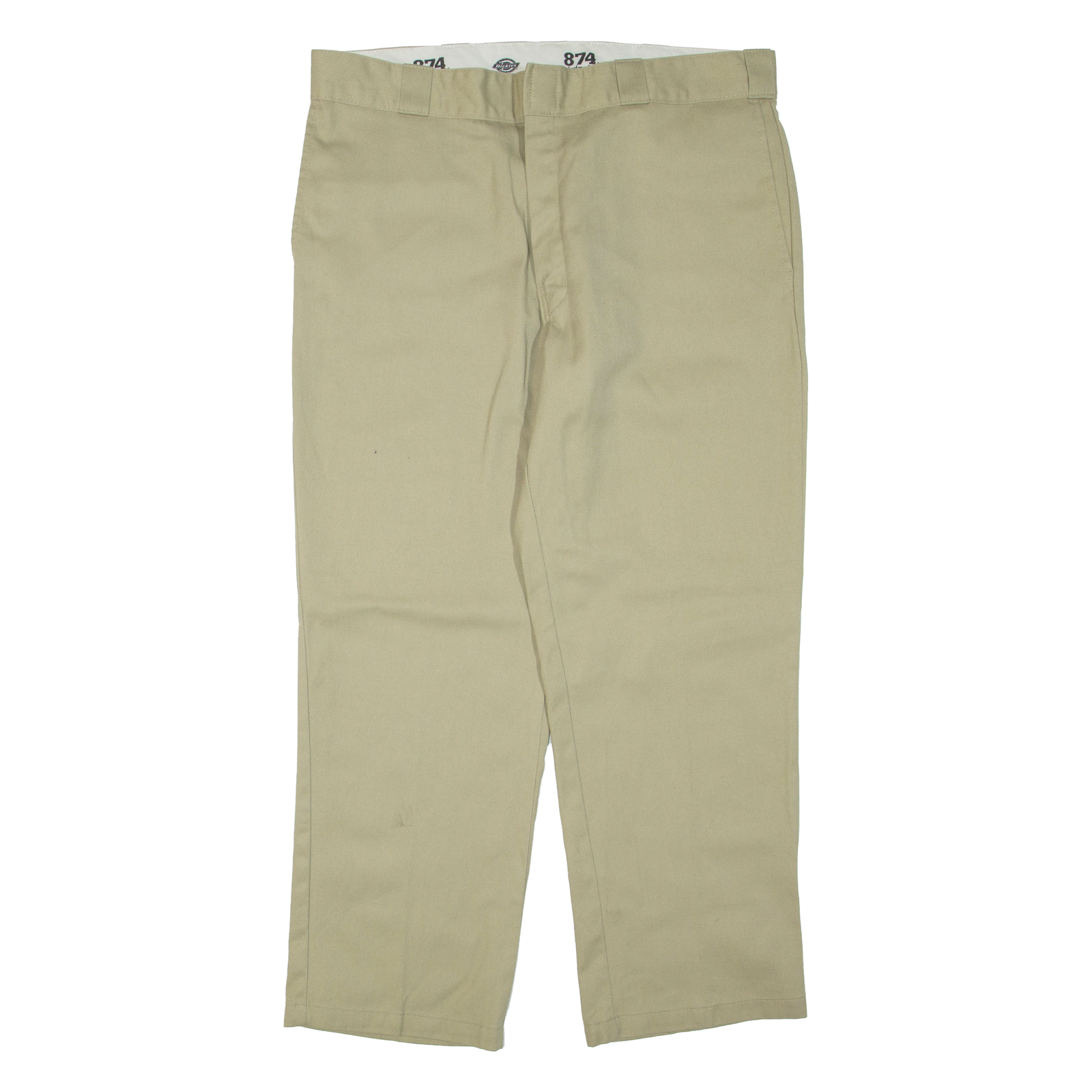 DICKIES Mens Trousers Beige Regular Tapered W38 L29 Refurbished - N/A refurbished available on Cerqular