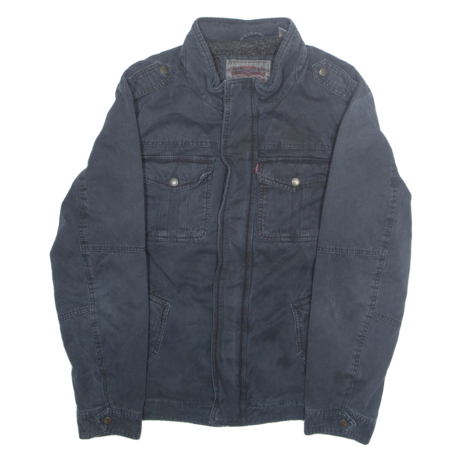 LEVI'S Mens Coach Jacket Grey S Refurbished - N/A refurbished available on Cerqular