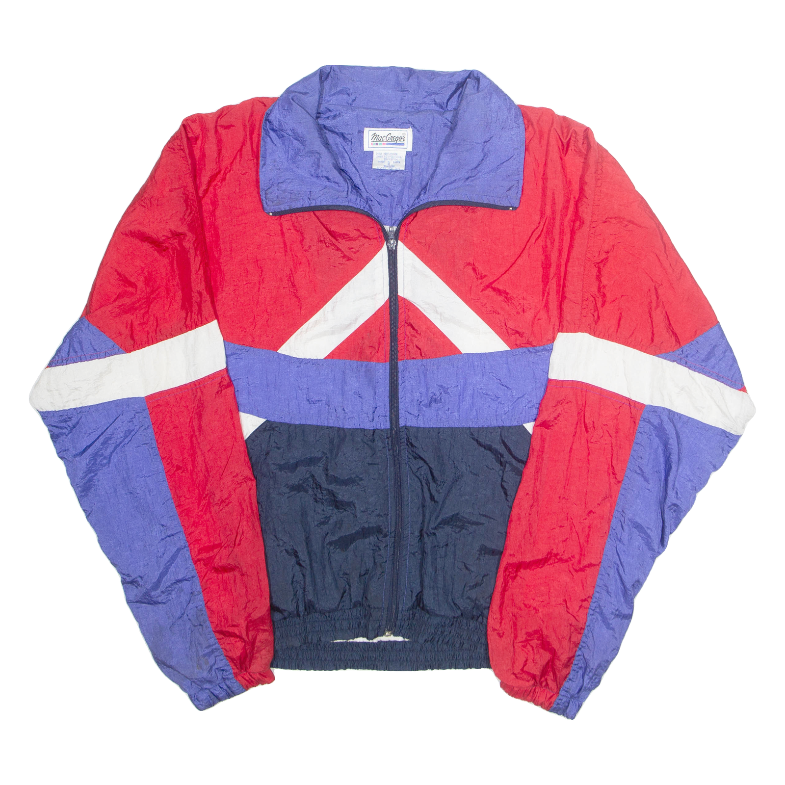 MACGREGOR Mens Shell Jacket Red Nylon M Refurbished - N/A refurbished available on Cerqular