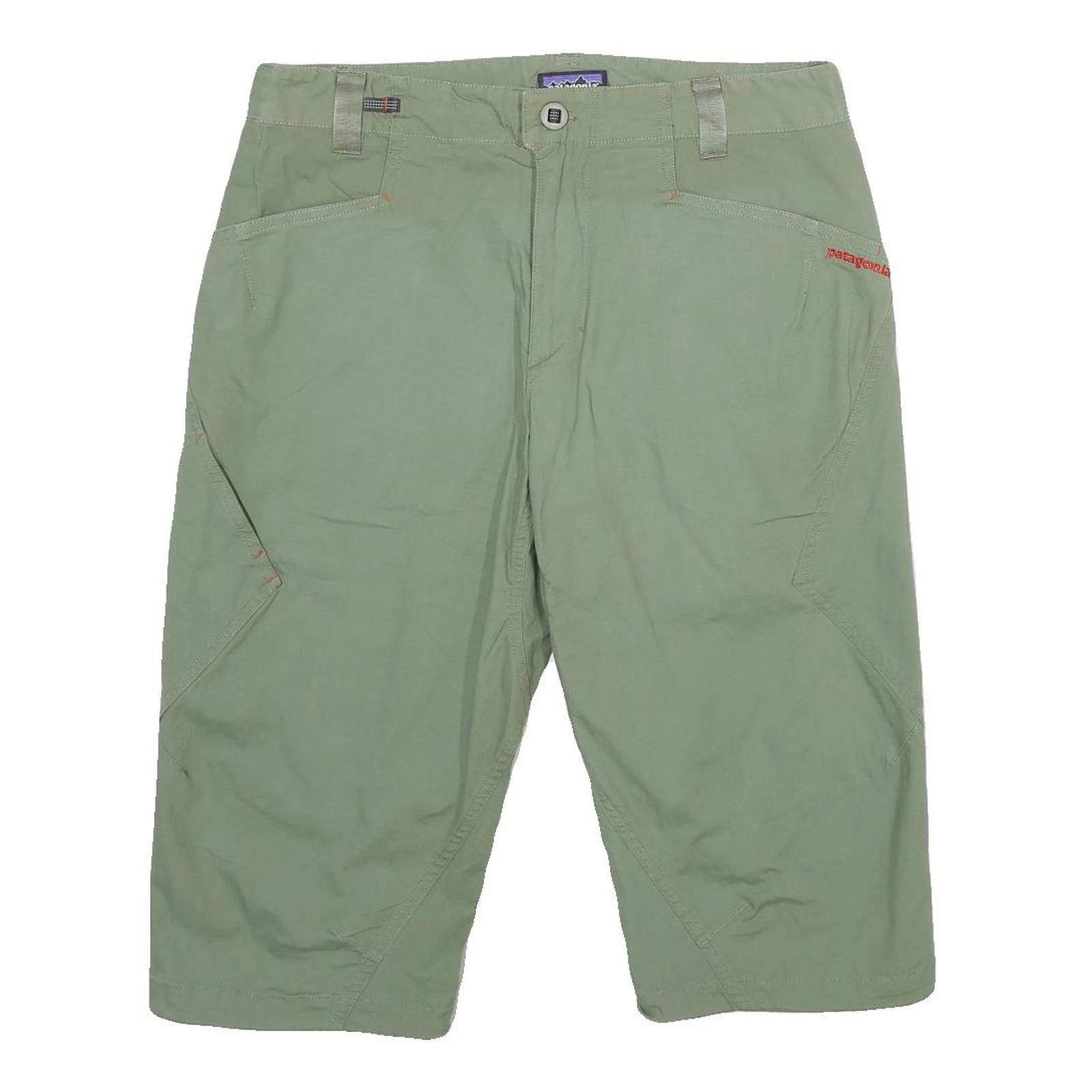 PATAGONIA Mens Shorts Green Casual M W32 Lightweight Cotton Blend Refurbished - N/A refurbished available on Cerqular