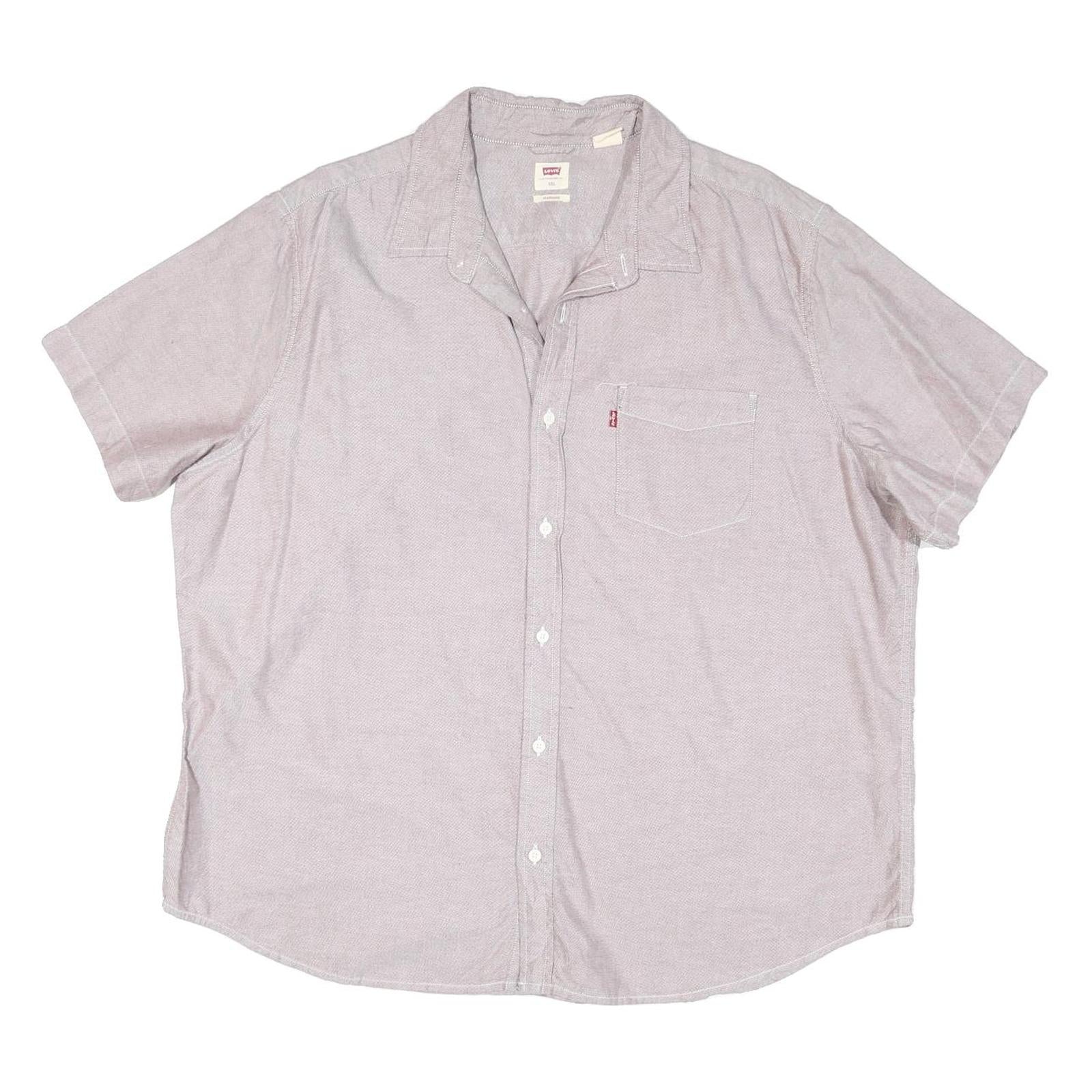 Buy LEVI'S Mens Light Grey Cotton Blend Shirt 2XL Casual Button-Up Pocket Refurbished - $38.99 LEVI'S Mens Light Grey Cotton Blend Shirt 2XL Casual Button-Up Pocket Refurbished - N/A refurbished available on Cerqular