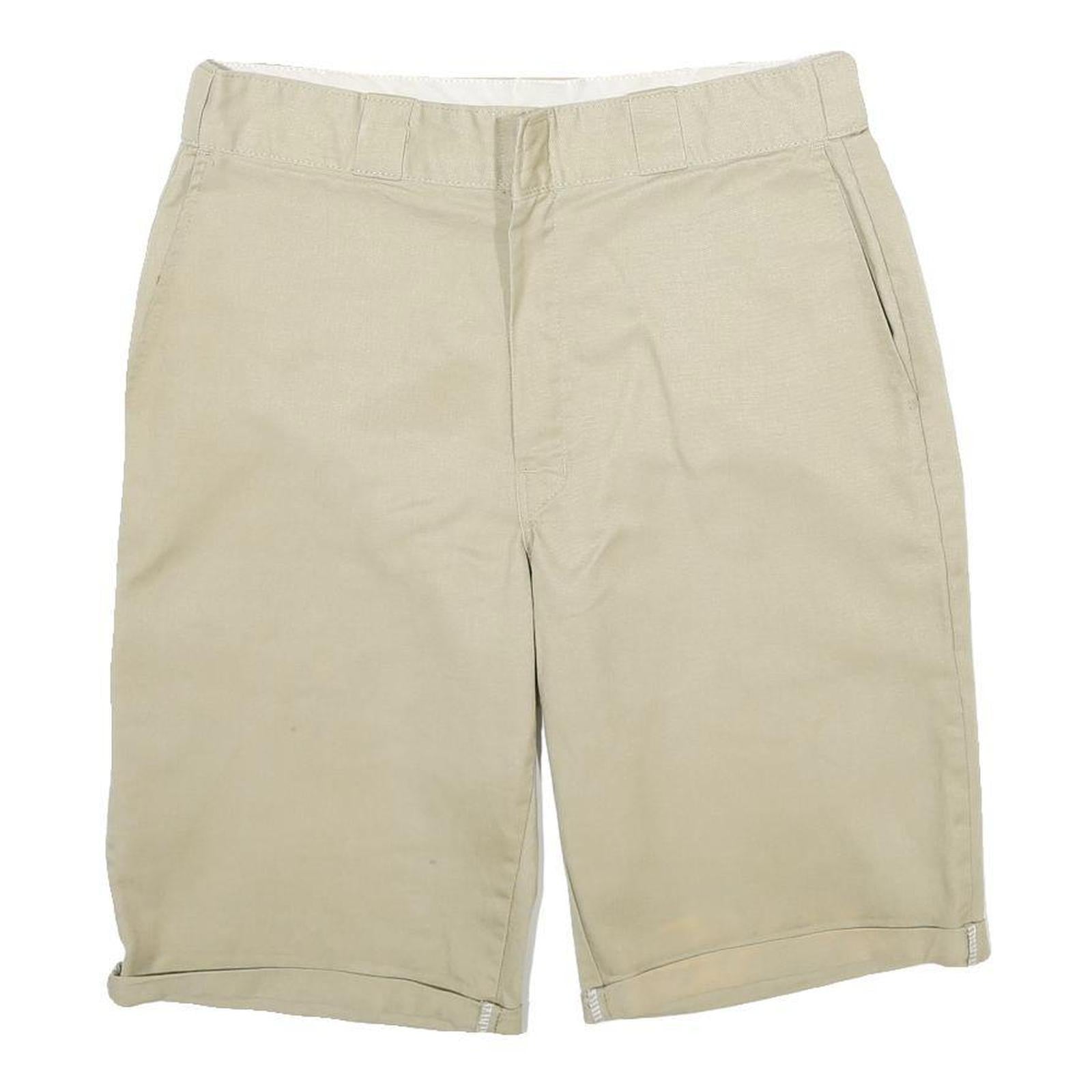 DICKIES Mens Shorts Beige Casual Regular M W33 Lightweight Polyester Blend Refurbished - N/A refurbished available on Cerqular
