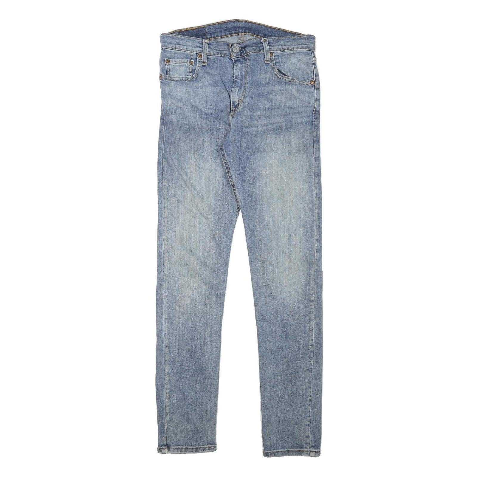 LEVI'S Mens Jeans Blue Slim Skinny Denim Light W29 L30 Classic Zip Pocket Refurbished - N/A refurbished available on Cerqular