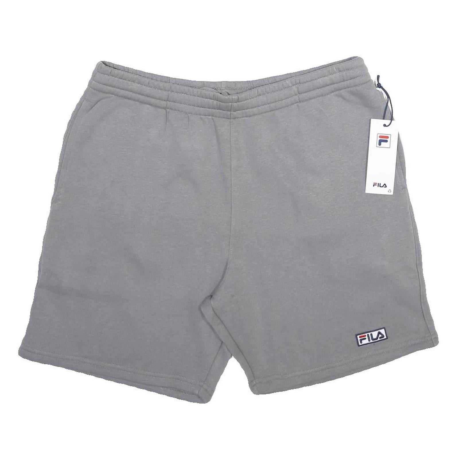 Buy FILA Mens Grey Casual Shorts L W34 Cotton Blend Drawstring Logo Refurbished - $25.99 FILA Mens Grey Casual Shorts L W34 Cotton Blend Drawstring Logo Refurbished - N/A refurbished available on Cerqular