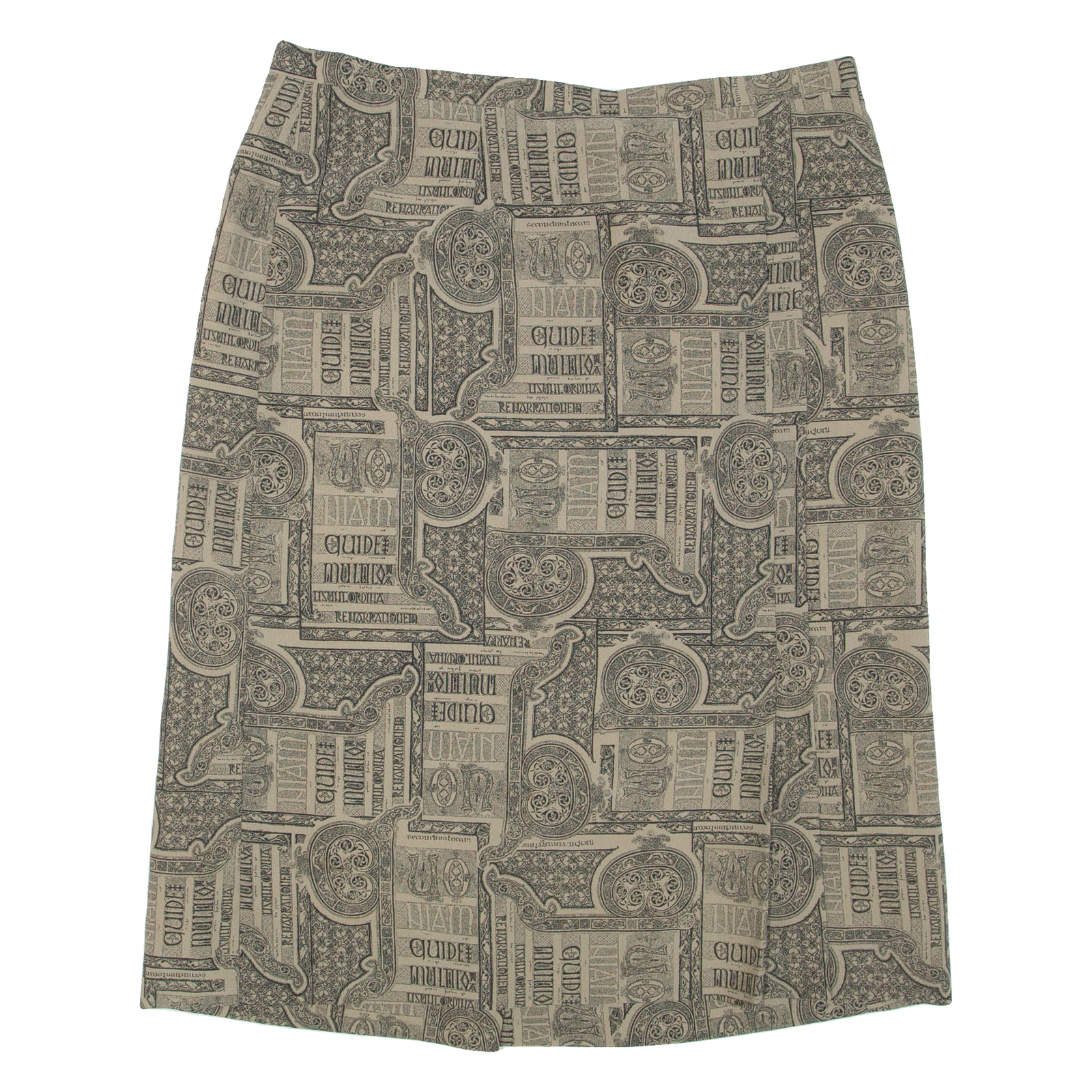 RIO Womens Straight Skirt Brown Knee Length L Refurbished - N/A refurbished available on Cerqular