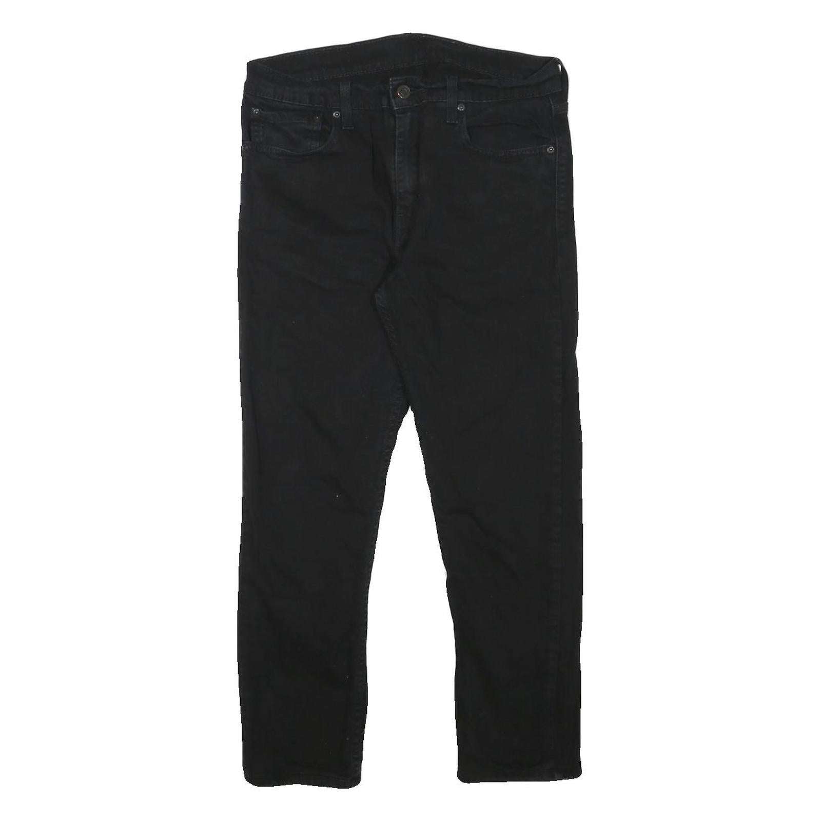 LEVI'S Mens Jeans Black Slim Skinny Denim Medium W29 L25 Classic Cotton Blend Refurbished - N/A refurbished available on Cerqular