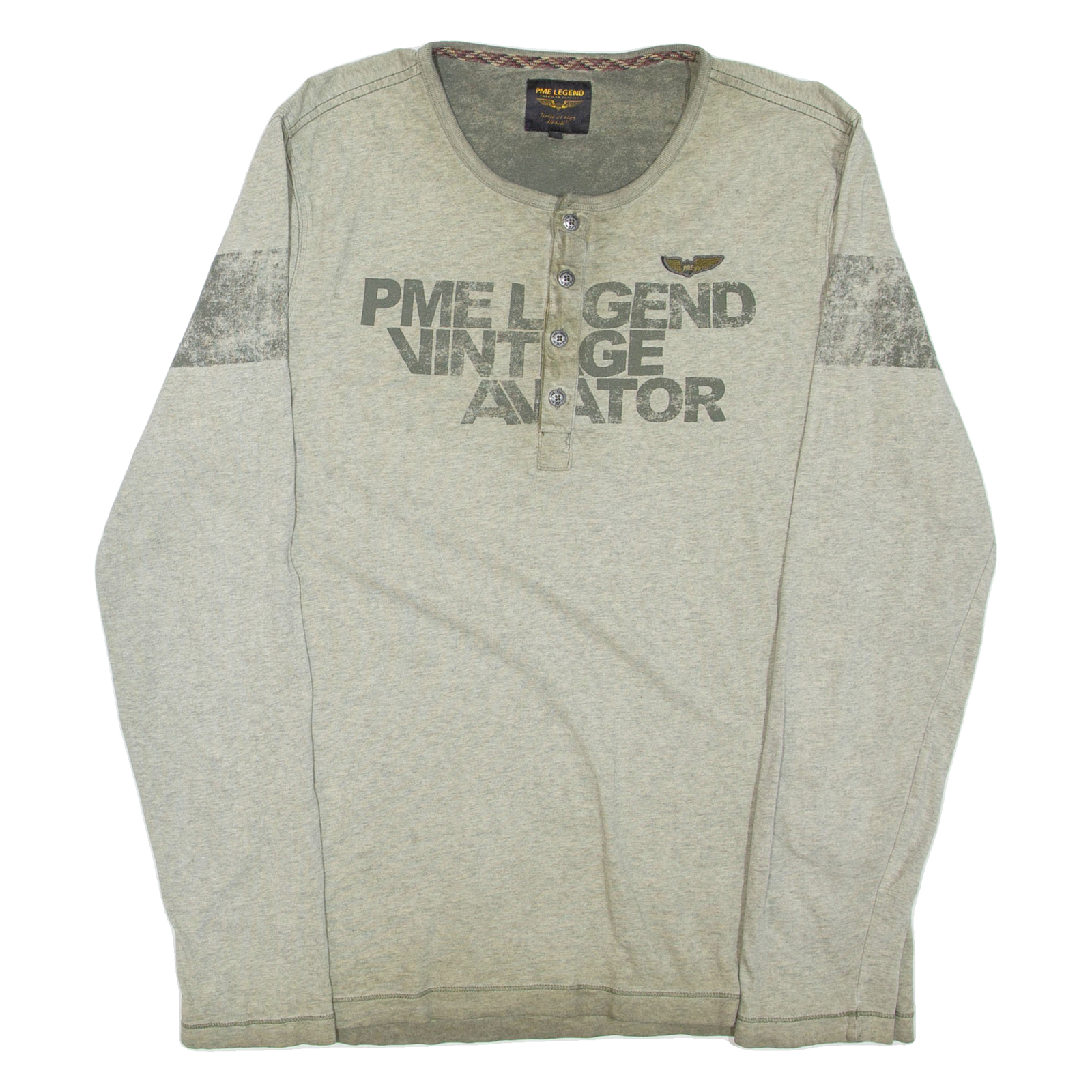Buy PME LEGEND Mens T-Shirt Grey Long Sleeve Button Neck L Refurbished - $18.19 PME LEGEND Mens T-Shirt Grey Long Sleeve Button Neck L Refurbished - N/A refurbished available on Cerqular