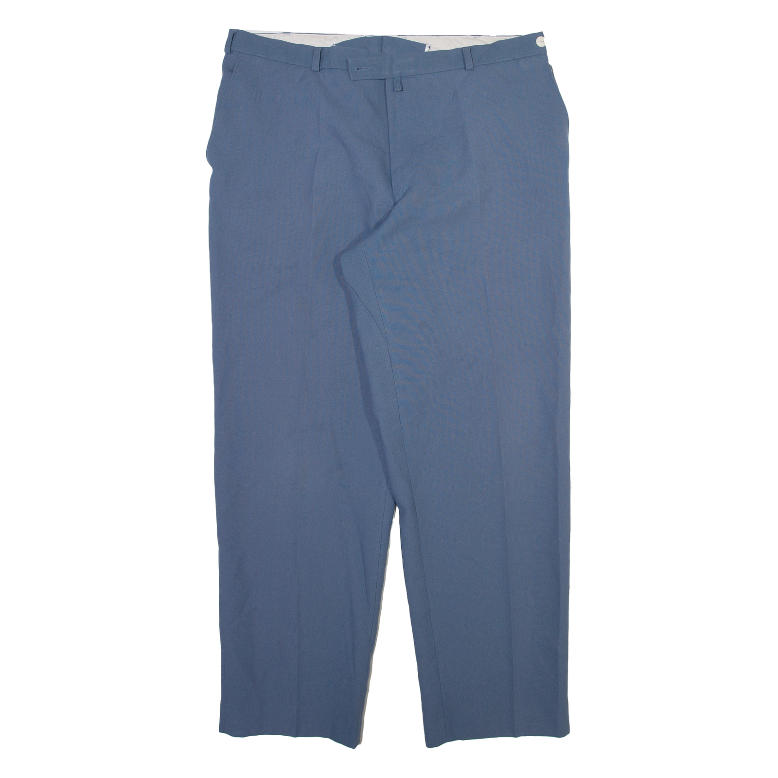 CLASSIC MAN Mens Trousers Blue Relaxed Straight W38 L31 Refurbished - N/A refurbished available on Cerqular