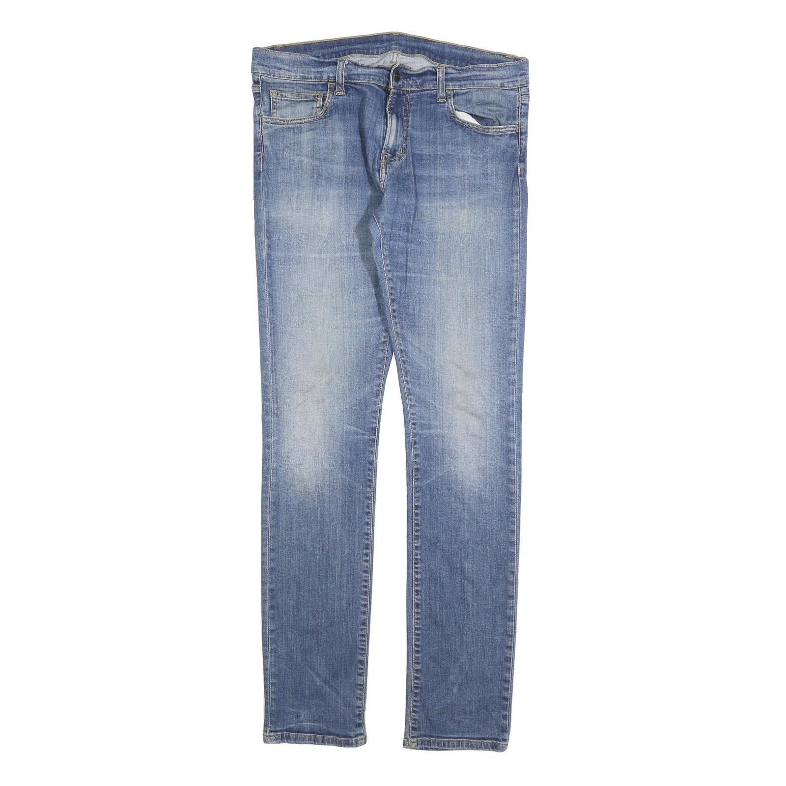 Buy CARHARTT Mens Slim Blue Denim Slim Jeans W33 L34 Stylish Zip Closure Refurbished - $49.39 CARHARTT Mens Slim Blue Denim Slim Jeans W33 L34 Stylish Zip Closure Refurbished - N/A refurbished available on Cerqular