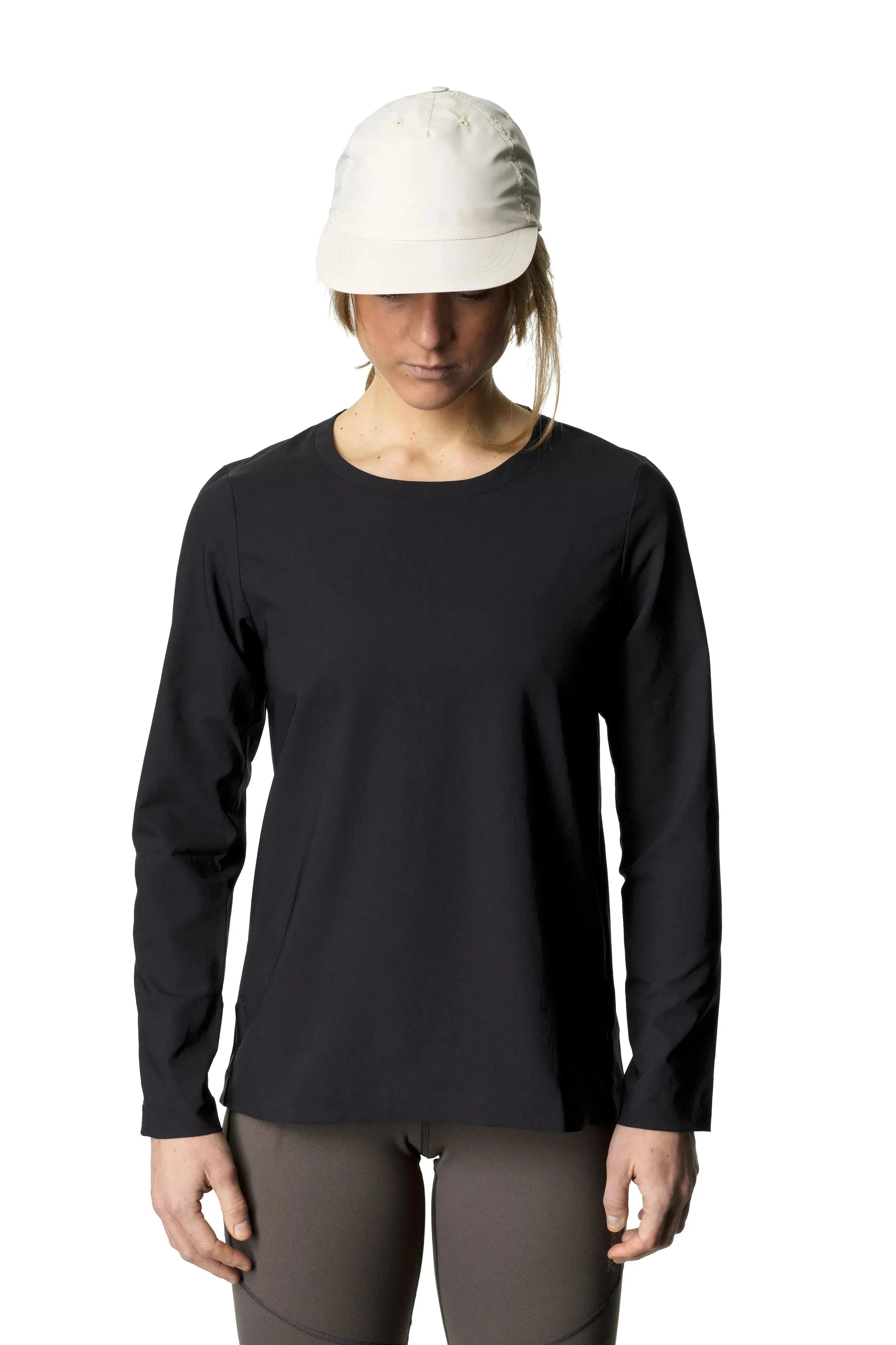 W's Cover Crew | Color: true black | Size: M Refurbished - Houdini Sportswear refurbished available on Cerqular