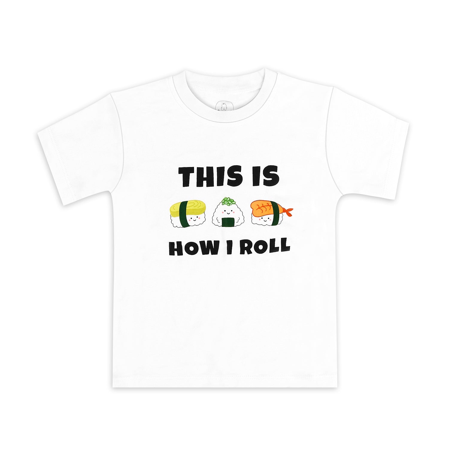 Organic Cotton Toddler Kid’s T-Shirt - Sushi | Size: 1.5 - 2Y Refurbished - The Wee Bean refurbished available on Cerqular