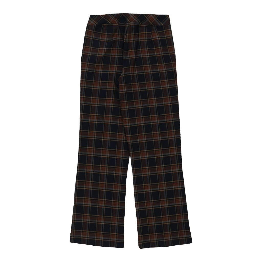 Golden Point Checked Trousers - XS Multicoloured Cotton Refurbished - Thrifted (note: this is a term often used to describe second- refurbished available on Cerqular