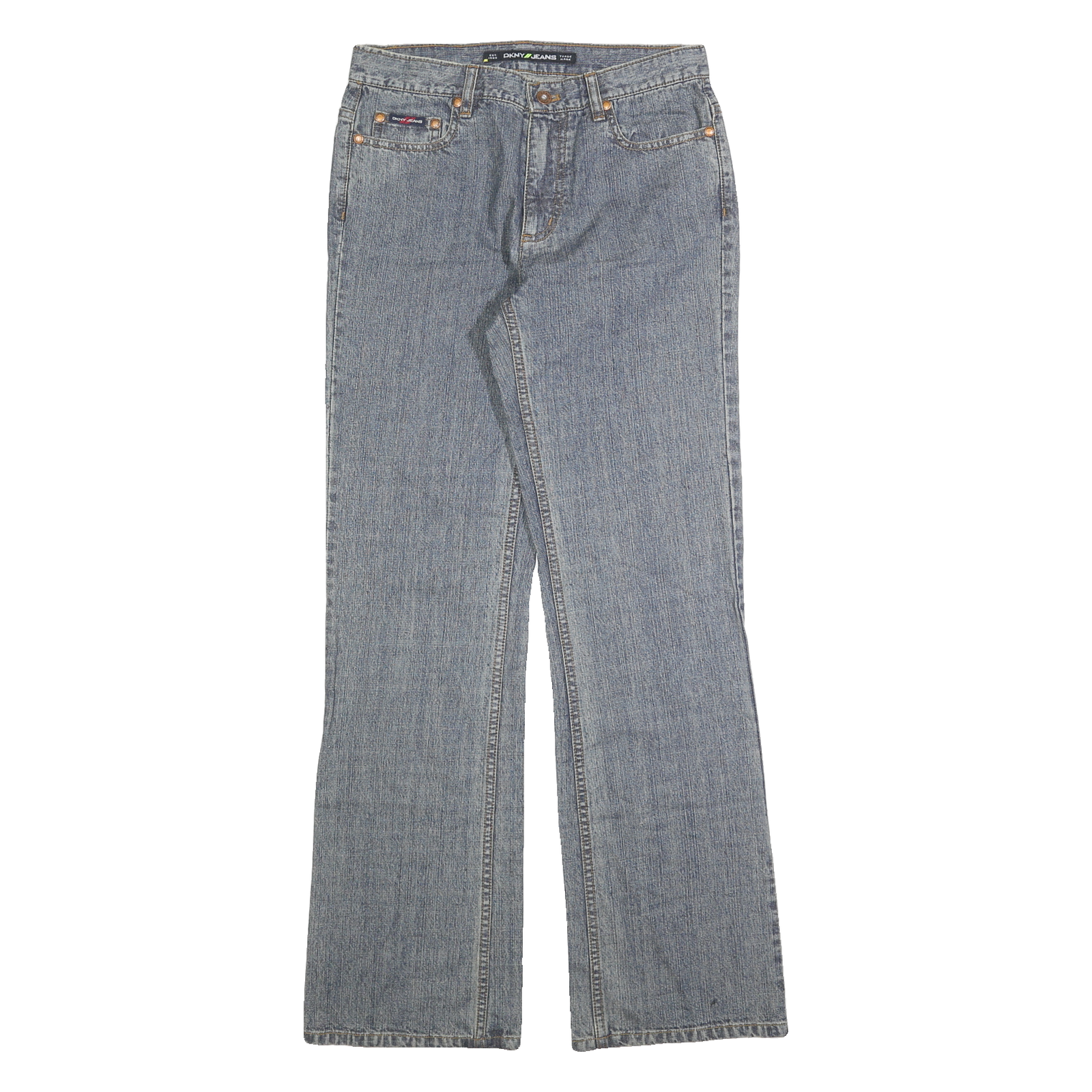 DKNY Womens Jeans Blue Regular Straight Denim Medium W28 L32 Relaxed Fit Refurbished - N/A refurbished available on Cerqular