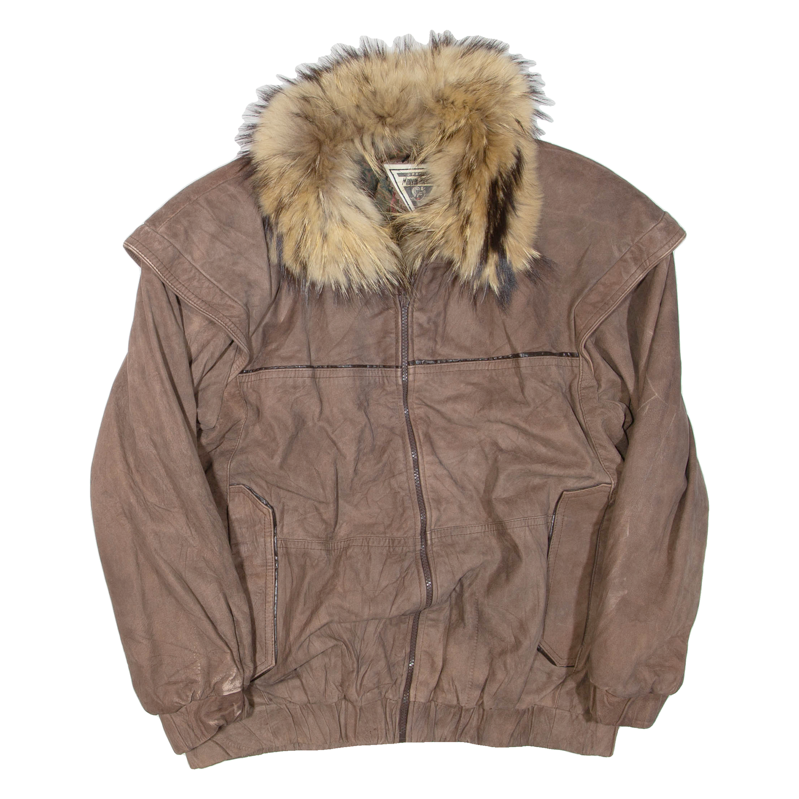 MARILYN RICHARDS Womens Jacket Brown L Refurbished - N/A refurbished available on Cerqular