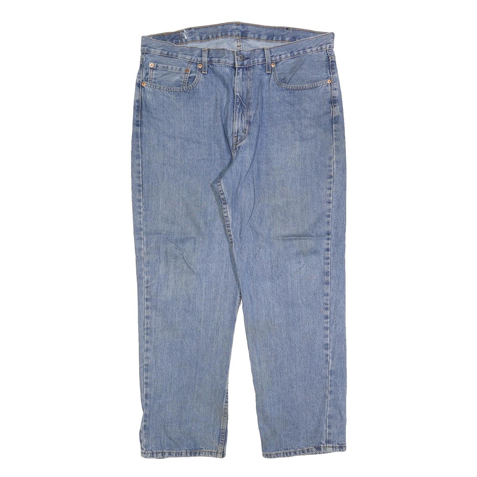 Buy LEVI'S 550 Straight Mens Jeans Blue Relaxed Straight Denim Medium W38 L30 Casual Refurbished - $32.49 LEVI'S 550 Straight Mens Jeans Blue Relaxed Straight Denim Medium W38 L30 Casual Refurbished - N/A refurbished available on Cerqular