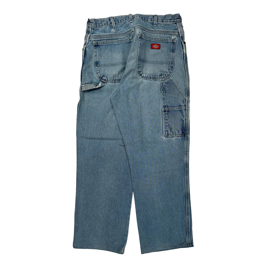 Buy Dickies Carpenter Jeans - 32W 32L Light Wash Cotton Refurbished - $57.61 Dickies Carpenter Jeans - 32W 32L Light Wash Cotton Refurbished - Thrifted (note: this is a term often used to describe second- refurbished available on Cerqular