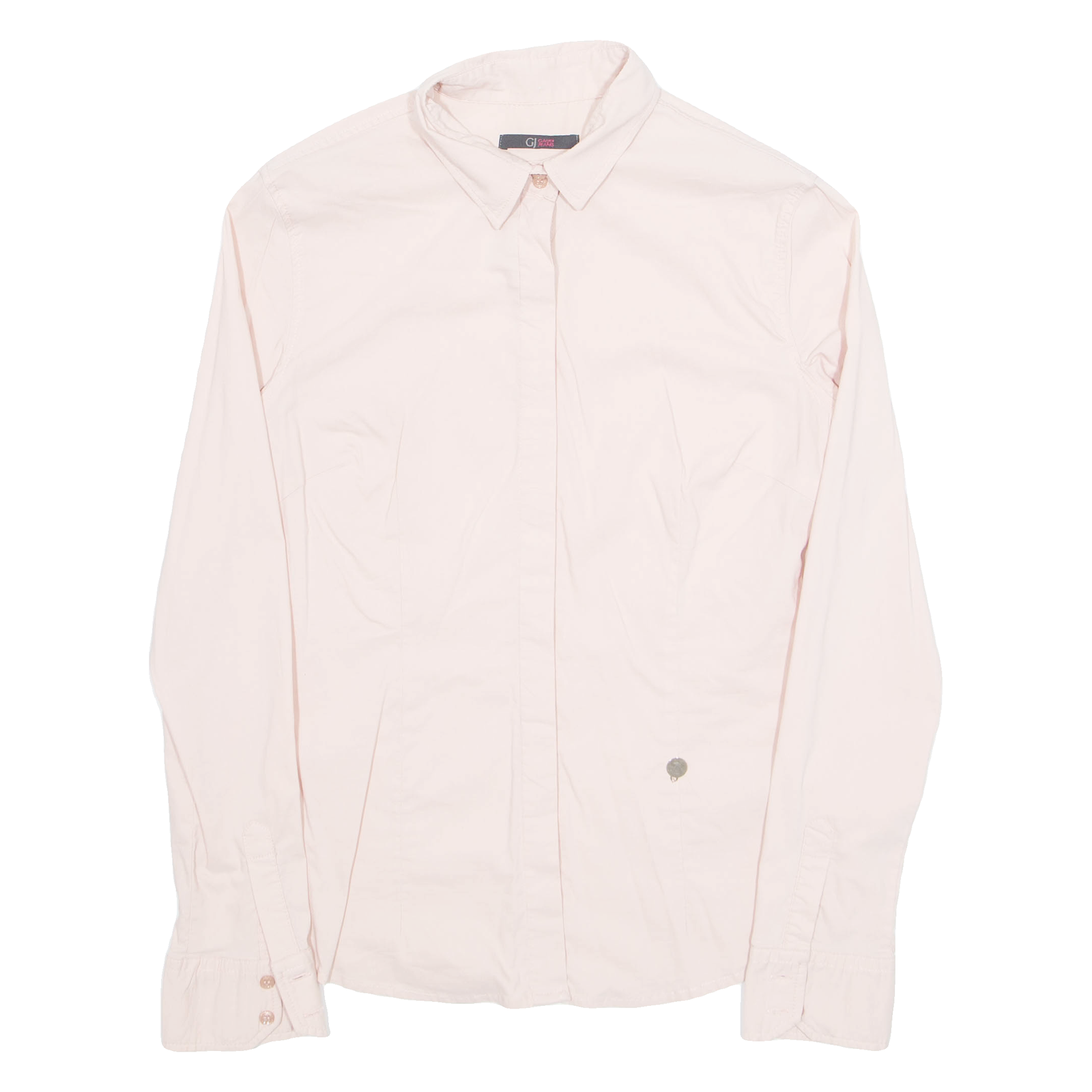 GAUDI JEANS Womens Shirt Pink Collared Long Sleeve M Refurbished - N/A refurbished available on Cerqular