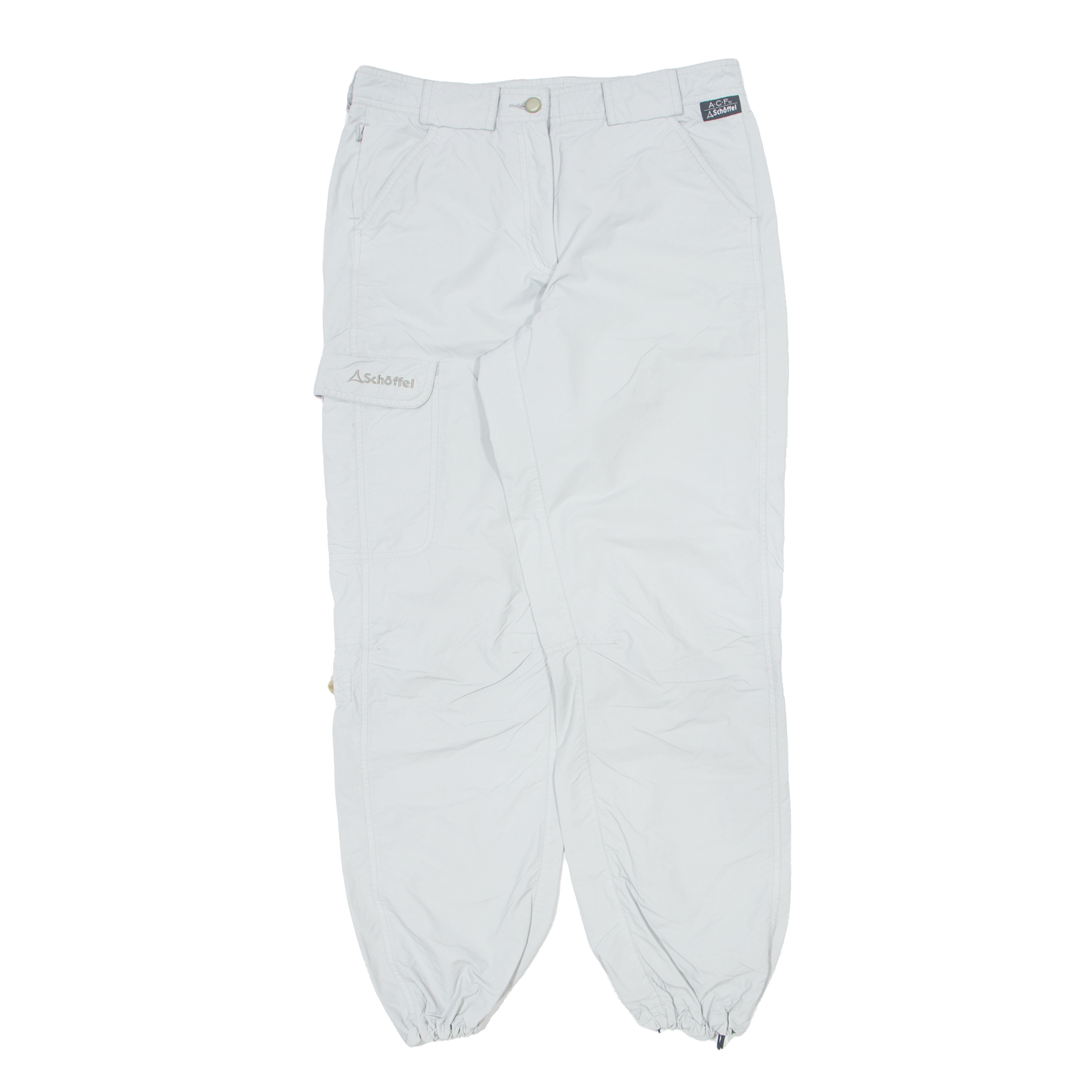 SCHOFFEL Outdoor Womens Trousers Grey Relaxed Tapered Nylon W30 L30 Refurbished - N/A refurbished available on Cerqular