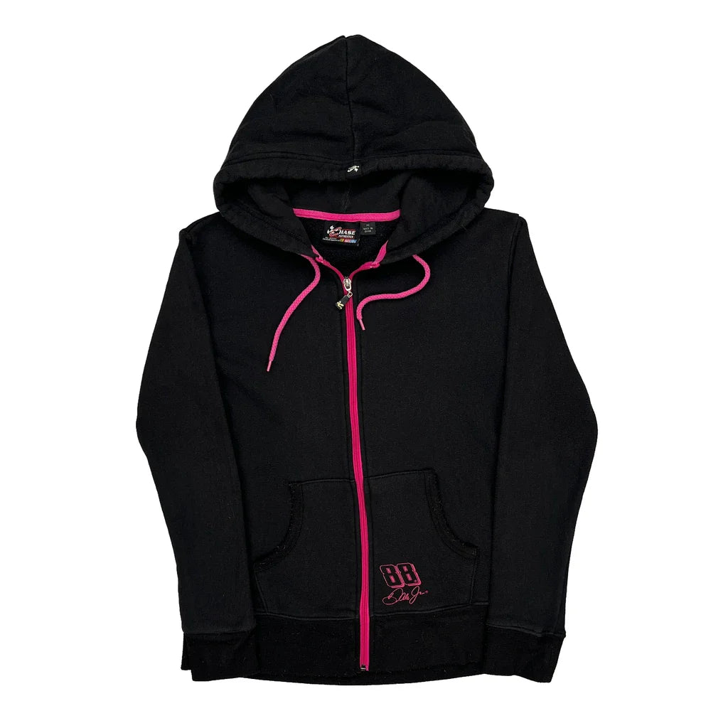 Dale Jr Chase Authentics Nascar Hoodie - XS Black Cotton Refurbished - Thrifted (note: this is a term often used to describe second- refurbished available on Cerqular