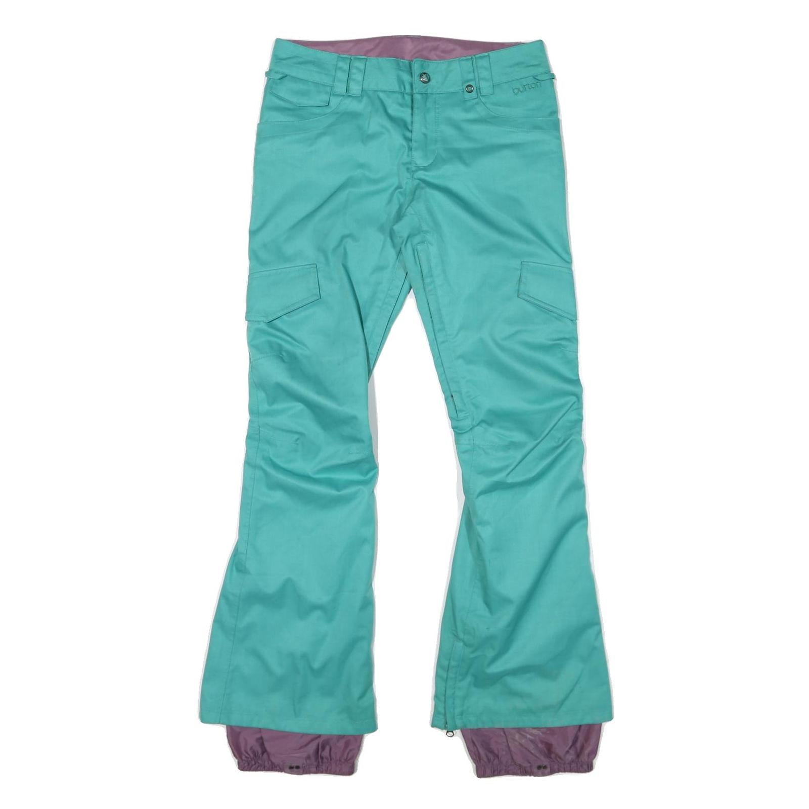 BURTON Mens Polyester Blend Blue Regular Flared Trousers W34 L31 Outdoor Winter Refurbished - N/A refurbished available on Cerqular