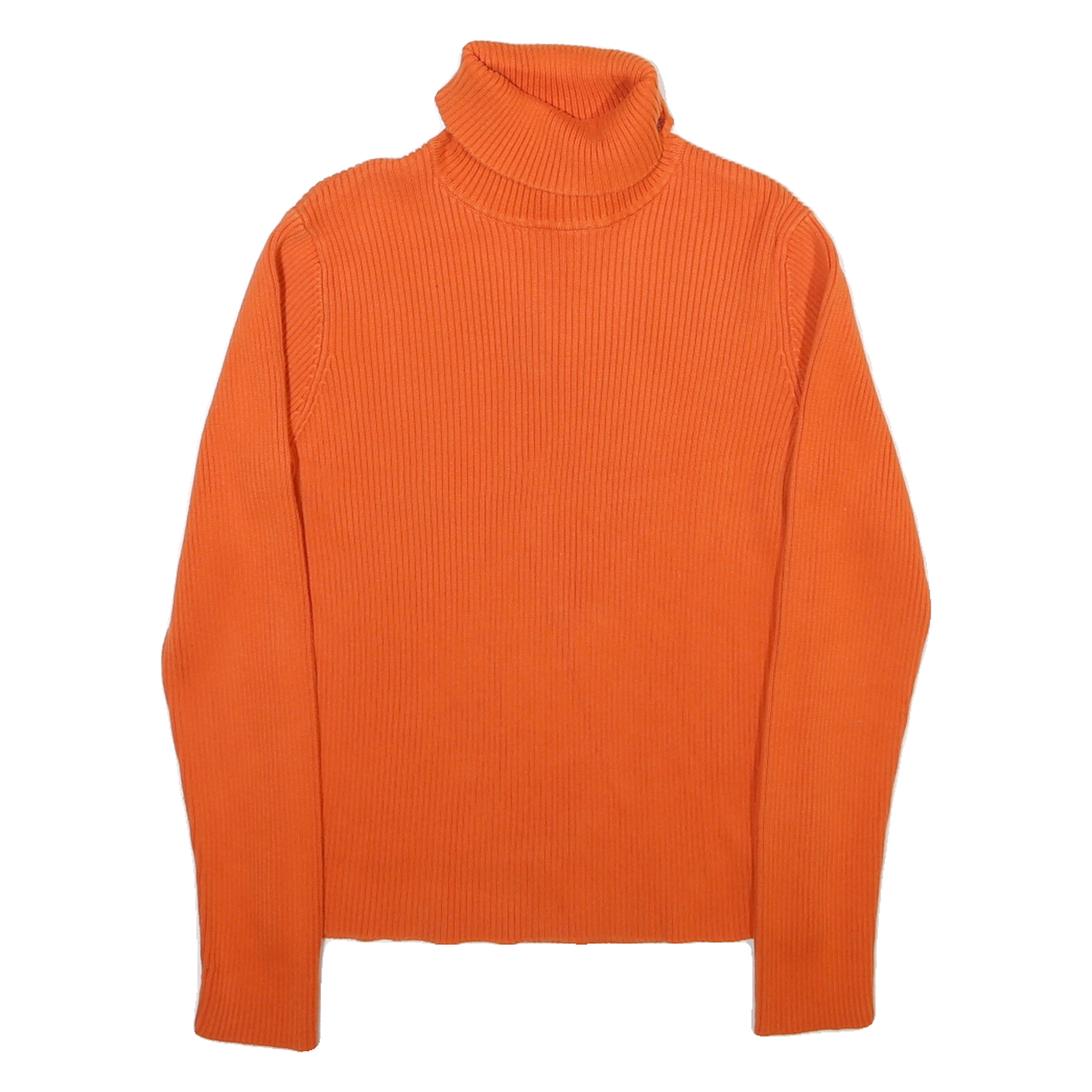 Buy LAUREN RALPH LAUREN Womens Orange Plain Cotton Jumper Roll Neck Rib Knit M Refurbished - $50.69 LAUREN RALPH LAUREN Womens Orange Plain Cotton Jumper Roll Neck Rib Knit M Refurbished - N/A refurbished available on Cerqular