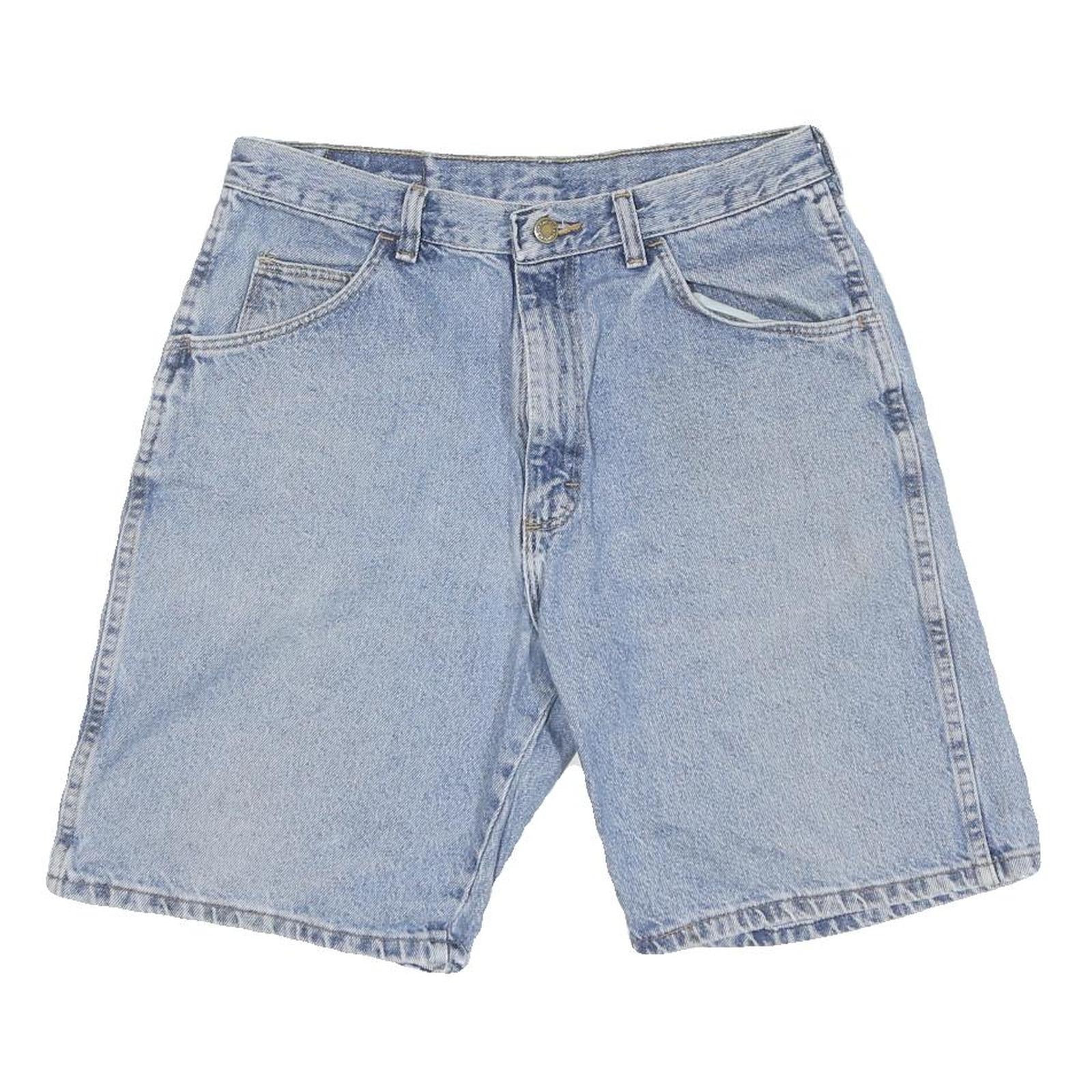 WRANGLER Mens Denim Blue Casual Shorts M W32 Cotton Blend Relaxed Fit Refurbished - N/A refurbished available on Cerqular