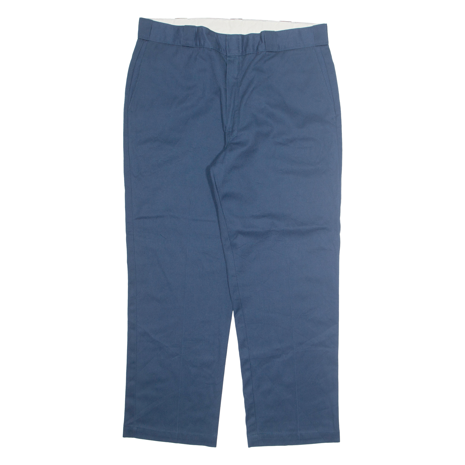 DICKIES Workwear Mens Trousers Blue Regular Straight W38 L30 Refurbished - N/A refurbished available on Cerqular