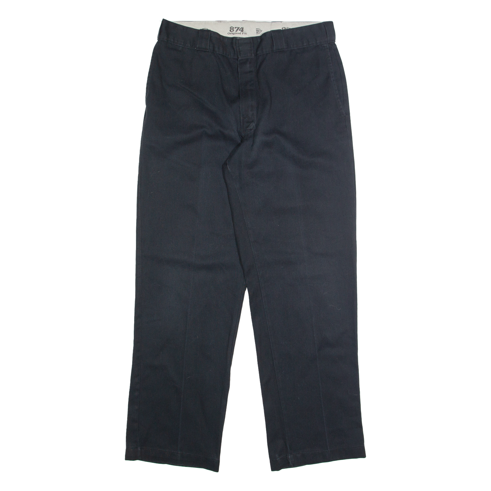 DICKIES Chino Mens Trousers Black Regular Straight W36 L31 Refurbished - N/A refurbished available on Cerqular