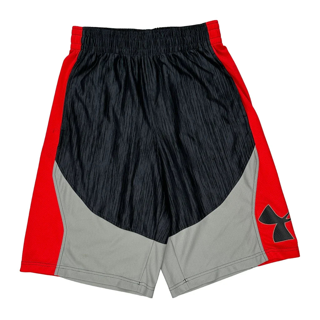 Under Armour Sport Shorts - Small Black Polyester Refurbished - Thrifted (note: this is a term often used to describe second- refurbished available on Cerqular