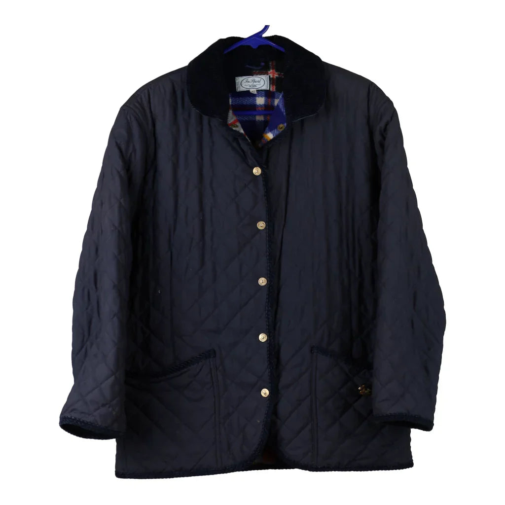 Unbranded Coat - Large Blue Cotton Refurbished - Thrifted (note: this is a term often used to describe second- refurbished available on Cerqular