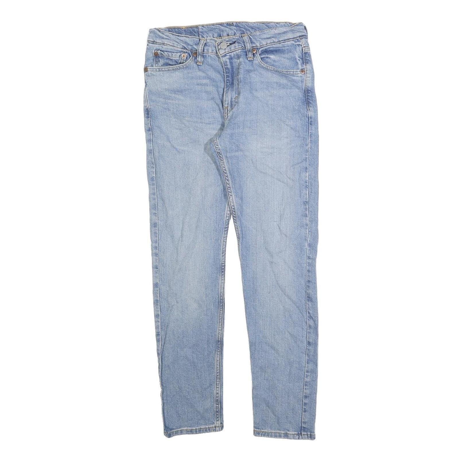 LEVI'S 512 Tapered Mens Jeans Blue Slim Tapered Denim Medium W29 L30 Casual Refurbished - N/A refurbished available on Cerqular