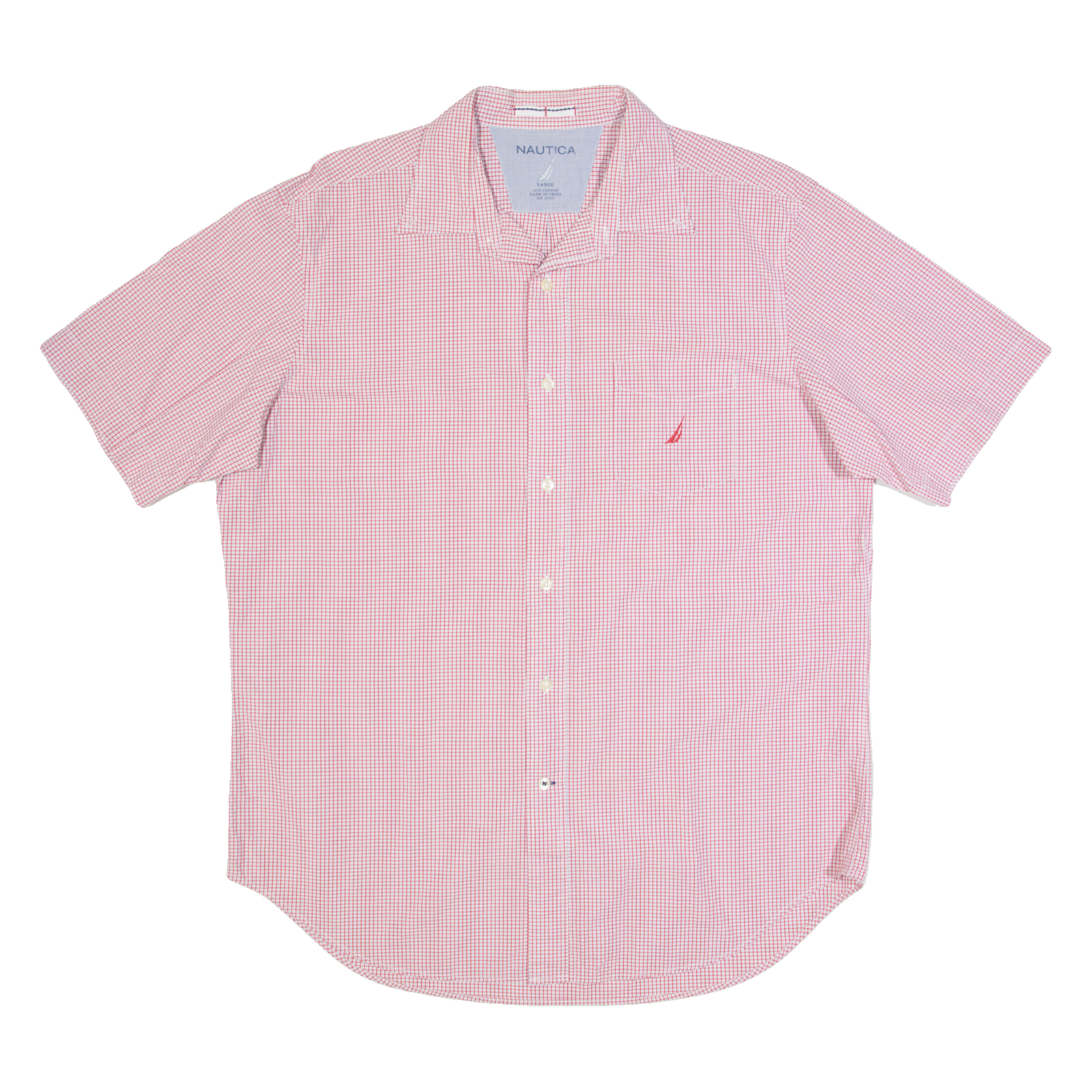 Buy NAUTICA Mens Shirt Red Check L Refurbished - $23.39 NAUTICA Mens Shirt Red Check L Refurbished - N/A refurbished available on Cerqular