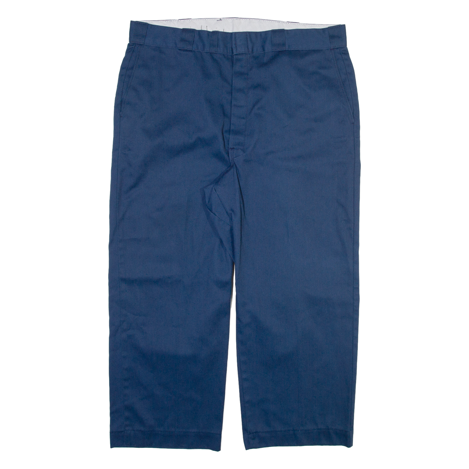 DICKIES Mens Trousers Blue Regular Straight W38 L24 Refurbished - N/A refurbished available on Cerqular