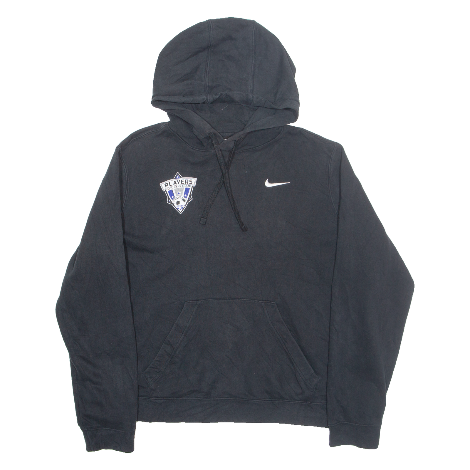 Buy NIKE Players Soccer Club Mens Black Hoodie XL Refurbished - $31.19 NIKE Players Soccer Club Mens Black Hoodie XL Refurbished - N/A refurbished available on Cerqular