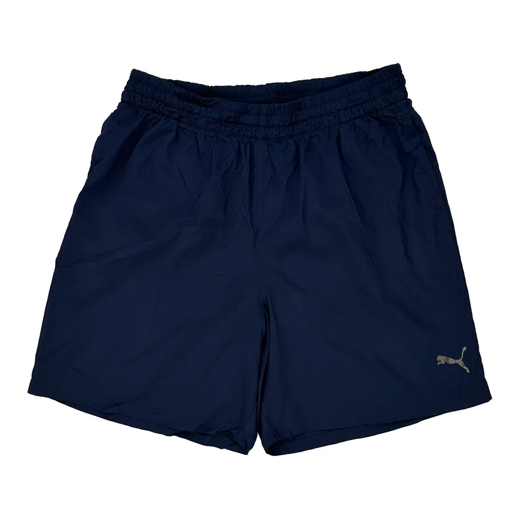 Buy Puma Sport Shorts - XL Navy Polyester Refurbished - $20.09 Puma Sport Shorts - XL Navy Polyester Refurbished - Thrifted (note: this is a term often used to describe second- refurbished available on Cerqular