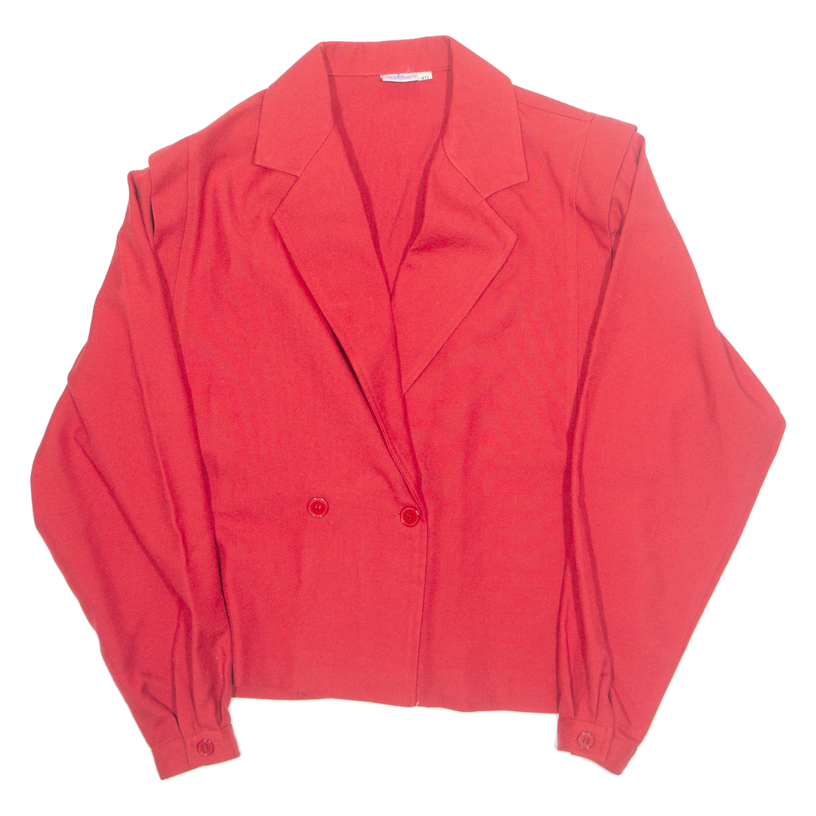 Womens Blouse Red V-Neck Long Sleeve M Refurbished - N/A refurbished available on Cerqular