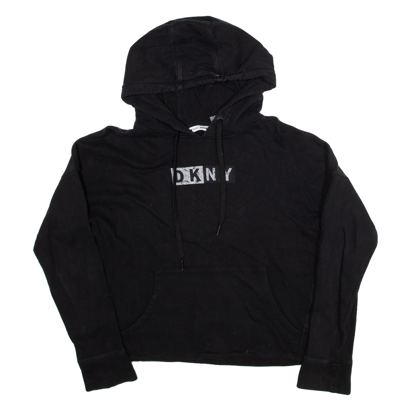 DKNY Womens Black Hoodie S Refurbished - N/A refurbished available on Cerqular
