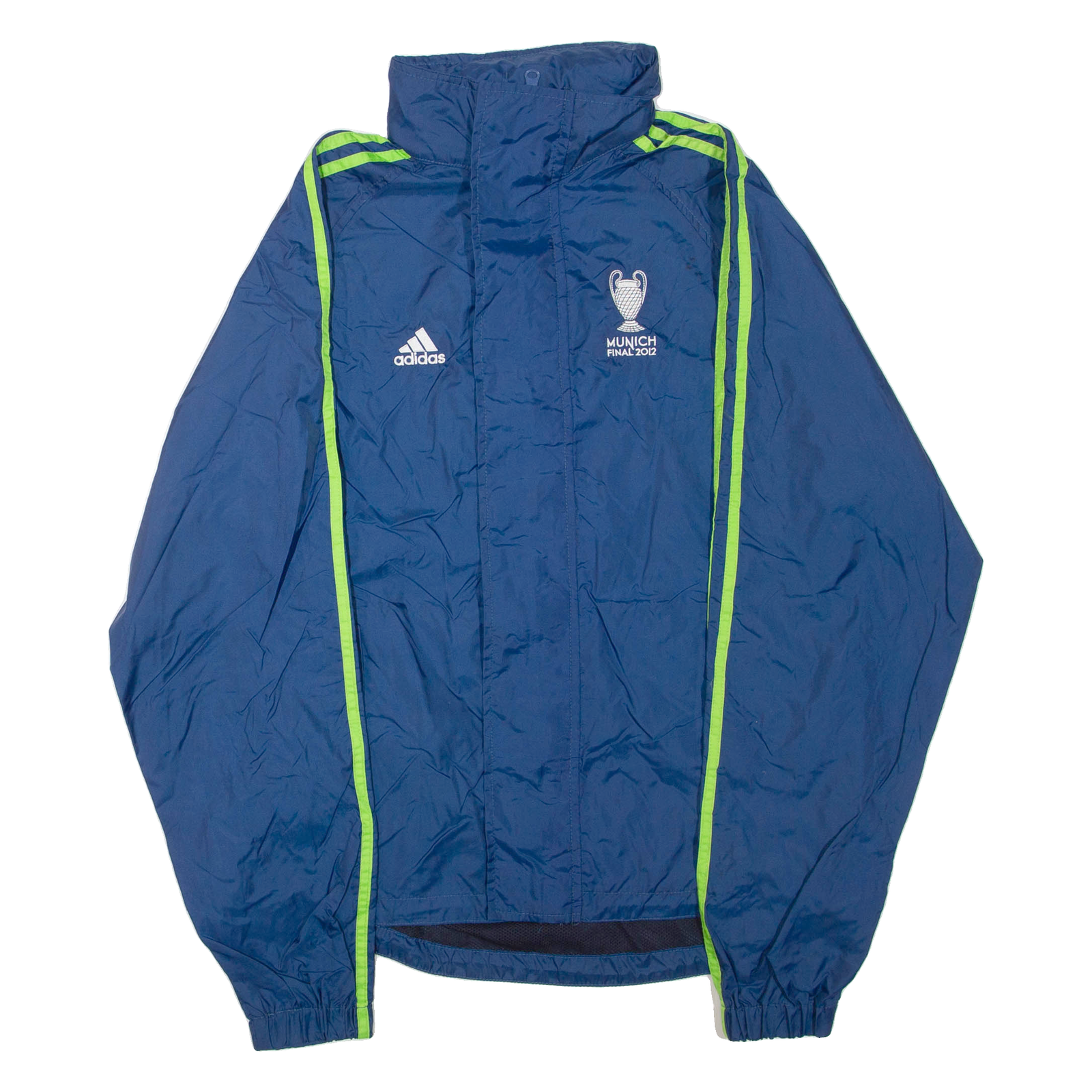 ADIDAS 2012 UEFA Champions League Final Mens Track Jacket Blue L Refurbished - N/A refurbished available on Cerqular