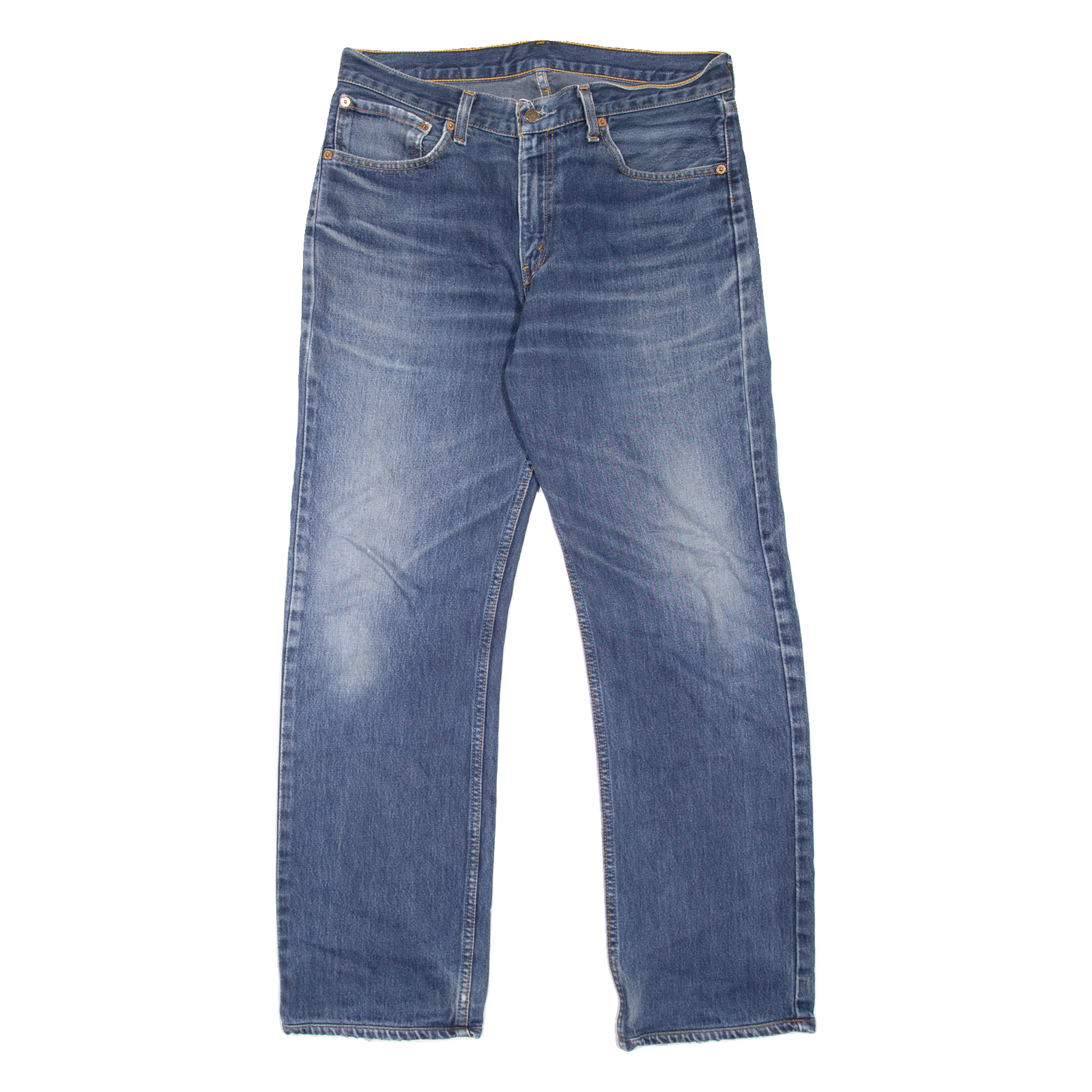 LEVI'S 751 Mens Jeans Blue Regular Straight Stone Wash W33 L32 Refurbished - N/A refurbished available on Cerqular