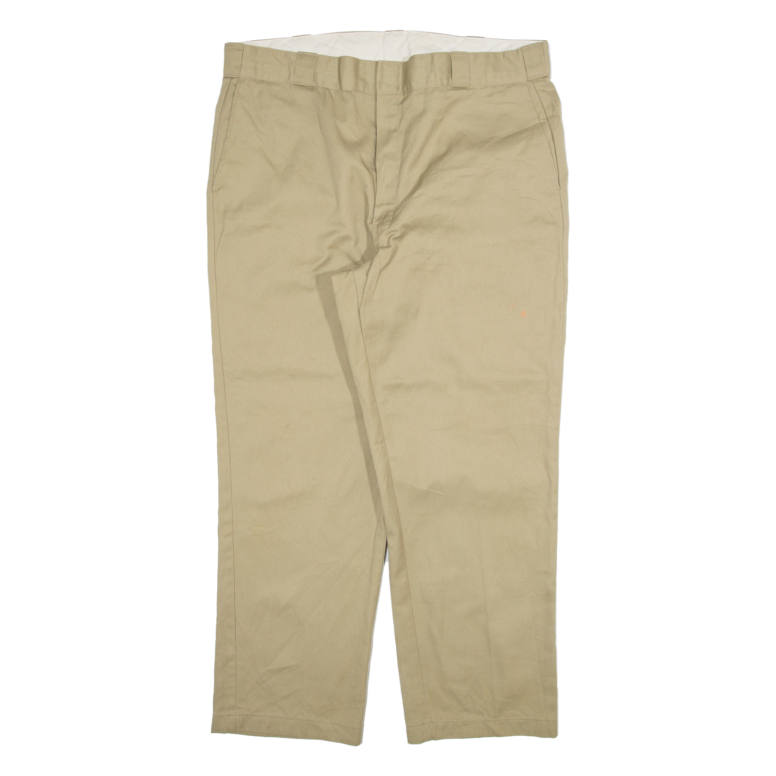 DICKIES Mens Trousers Beige Regular Straight W40 L30 Refurbished - N/A refurbished available on Cerqular