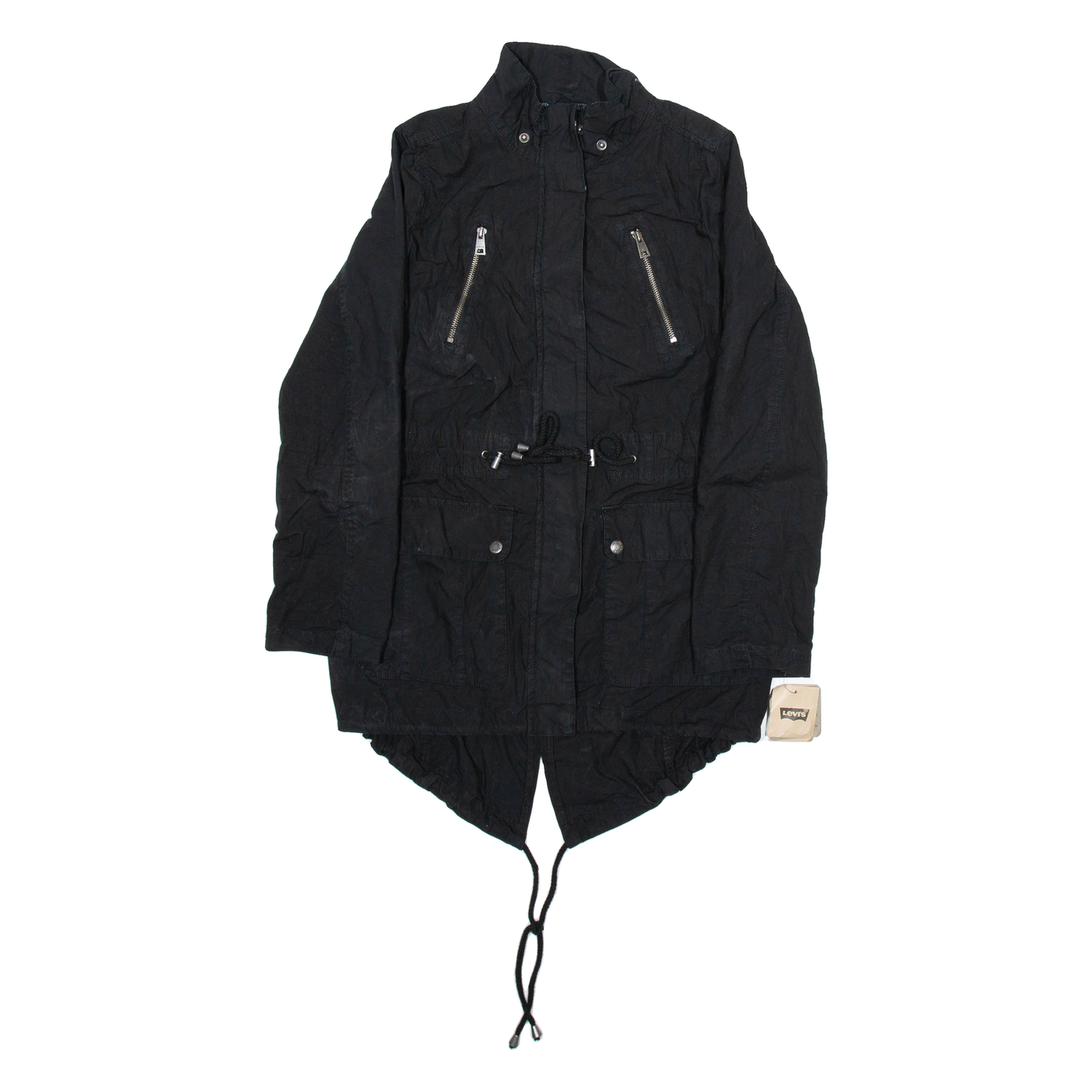 LEVI'S Womens Jacket Black XS Refurbished - N/A refurbished available on Cerqular