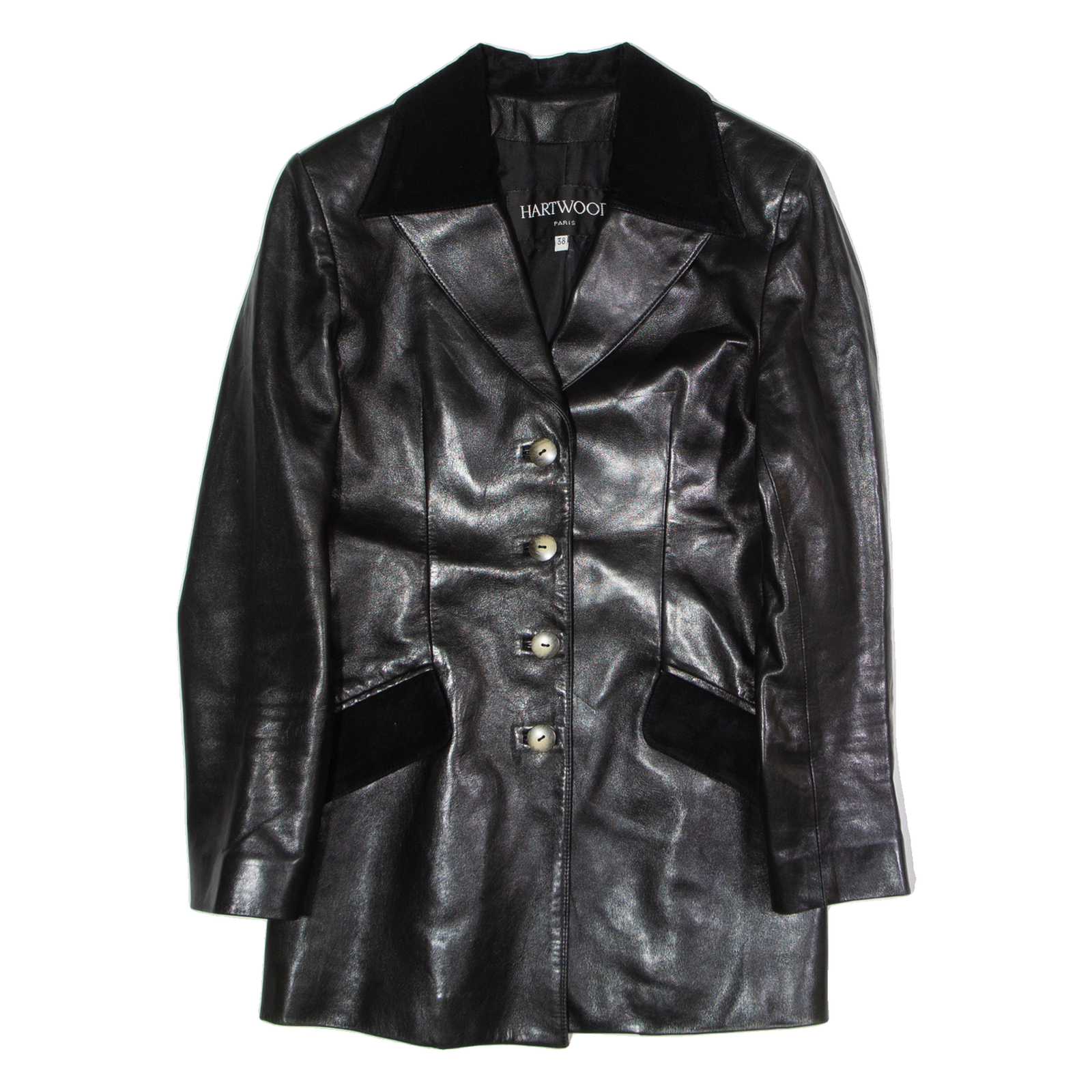 Buy HARTWOOD Womens Blazer Jacket Black Faux Leather UK 10 Refurbished - $59.79 HARTWOOD Womens Blazer Jacket Black Faux Leather UK 10 Refurbished - N/A refurbished available on Cerqular